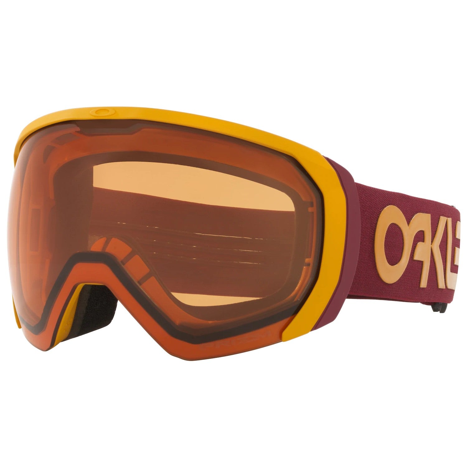 oakley flight ski goggles Oakley Flight Path XL Factory Pilot Snow Goggles Yellow