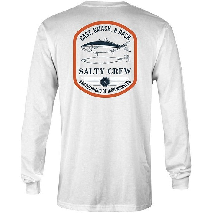 Salty Crew Lure Set Long Sleeve Shirt - M White