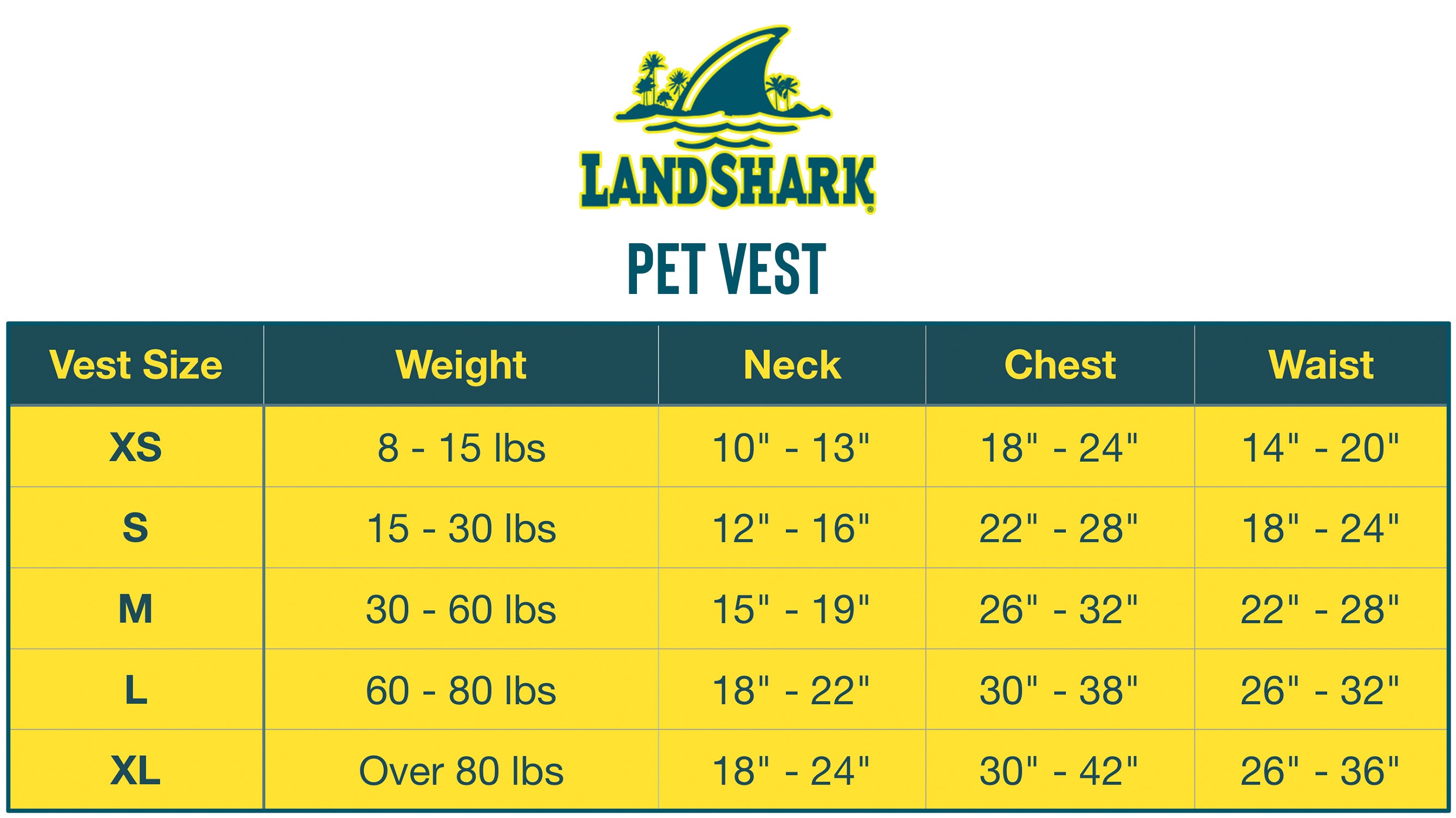 Land Shark Pet Life Vest - 88 Gear
