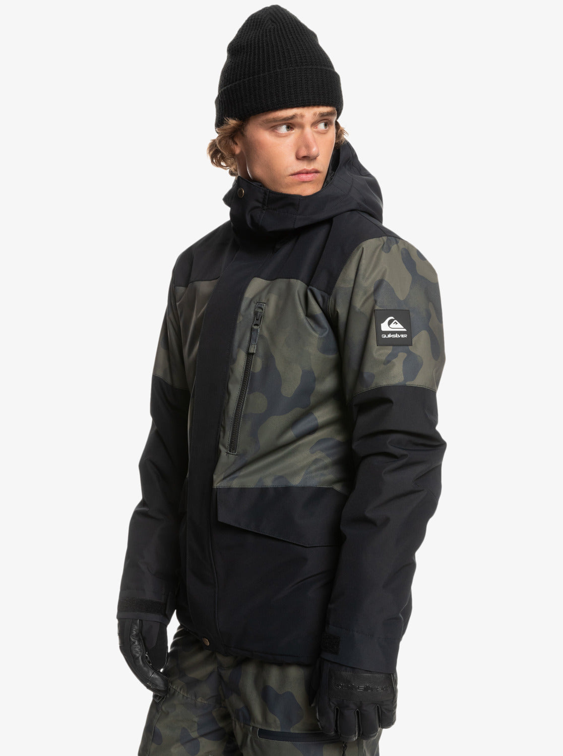 Quiksilver DRYFLIGHT スノーボードウェア S/P 迷彩 Quiksilver Mission Insulated Snow Jacket– 88 Gear