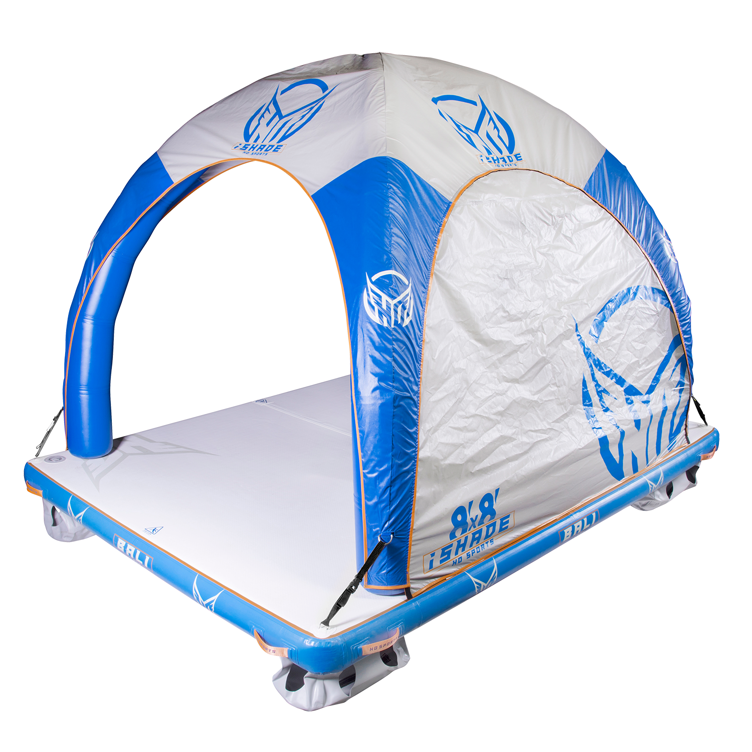 ishade water tent for inflatable water mats at 88 Gear
