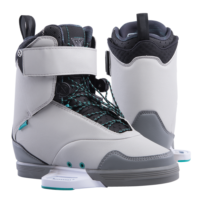 wakeboard binding for boat and cable parks