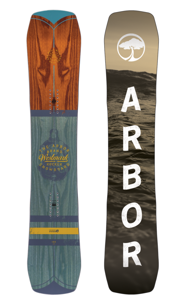 Snowboards by Capita, arbor, and rome