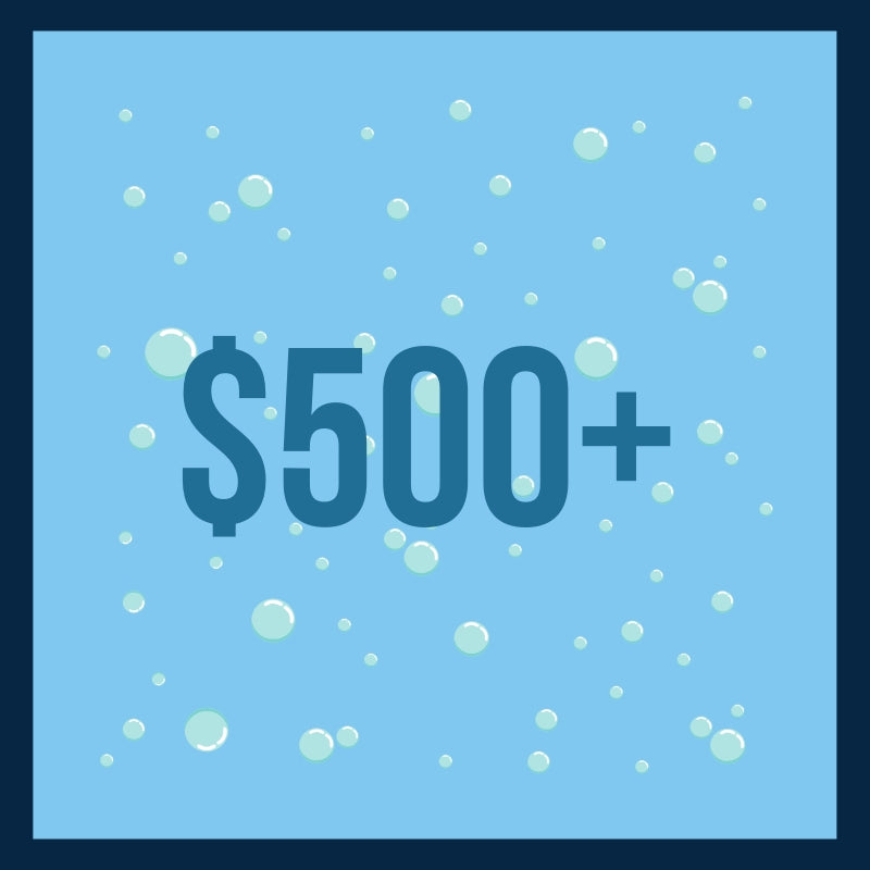 Over $500