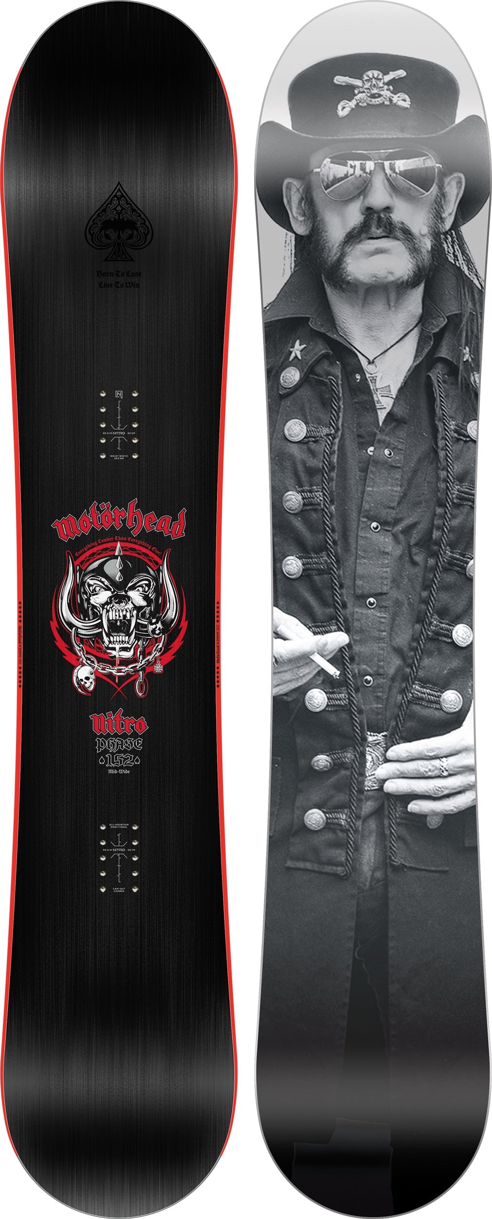Nitro Phase X Motörhead Snowboard