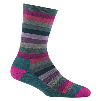 Darn Tough Women's Mystic Stripe Crew Lightweight Socks - 88 Gear
