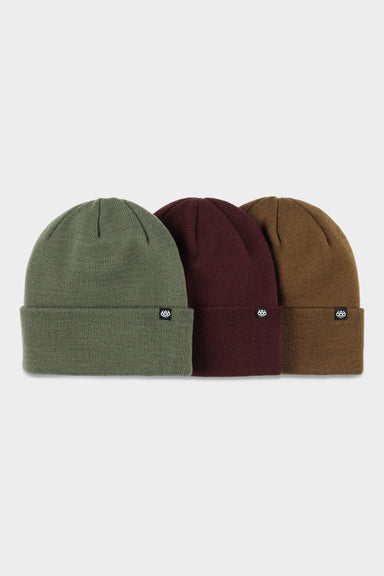 686 Standard Roll-Up Beanie (3-Pack) - 88 Gear