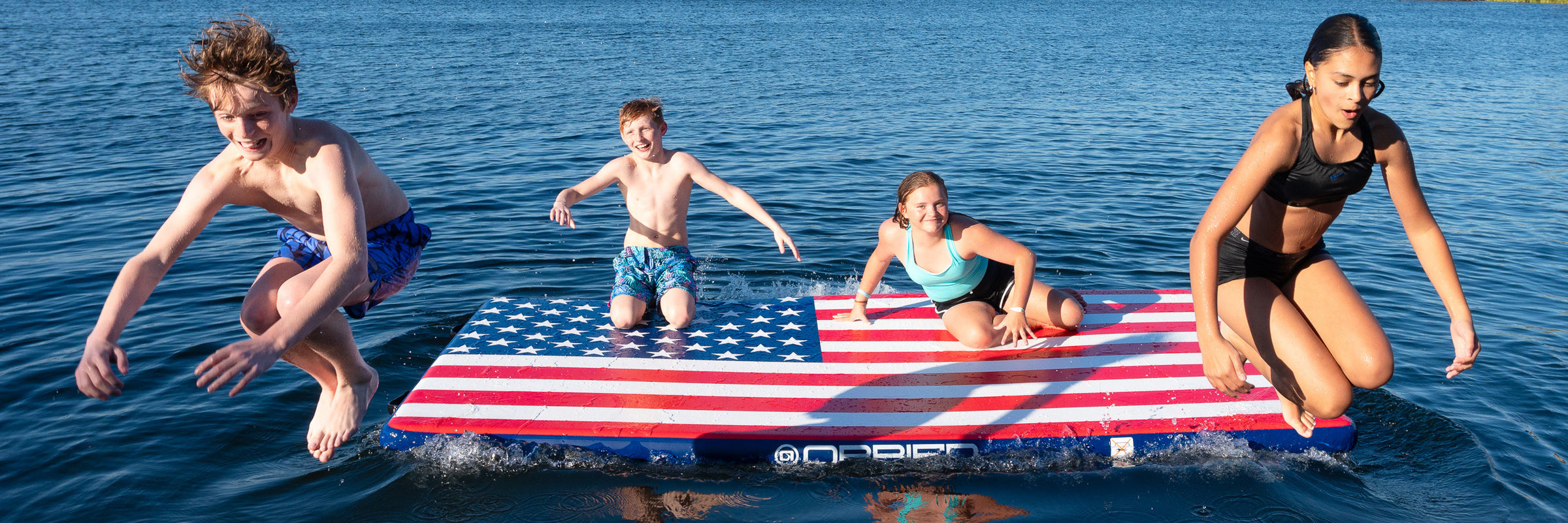 O'Brien Runway Inflatable Flag Float - 88 Gear