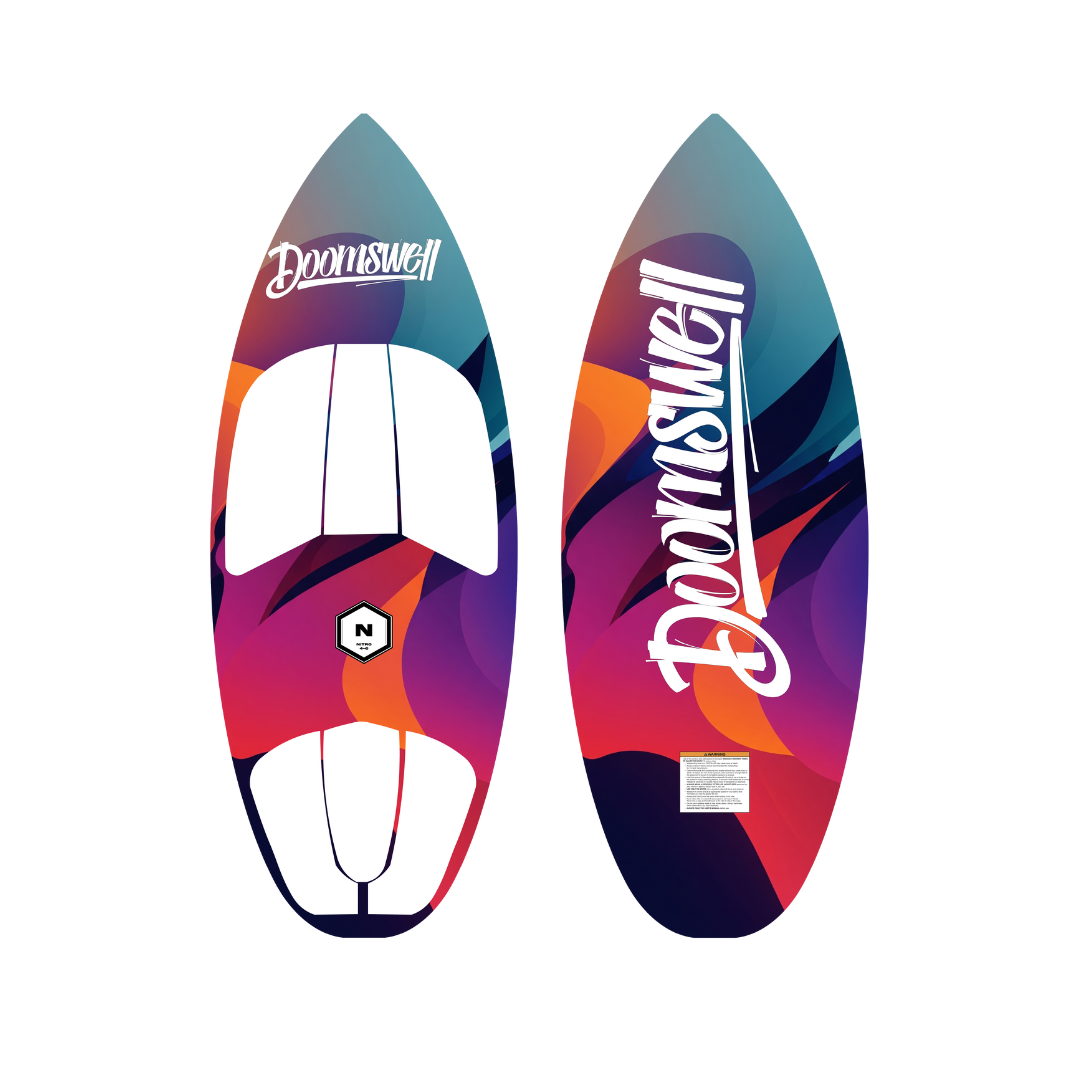 Doomswell Nirtro Skim Style Wakesurf Board 2026