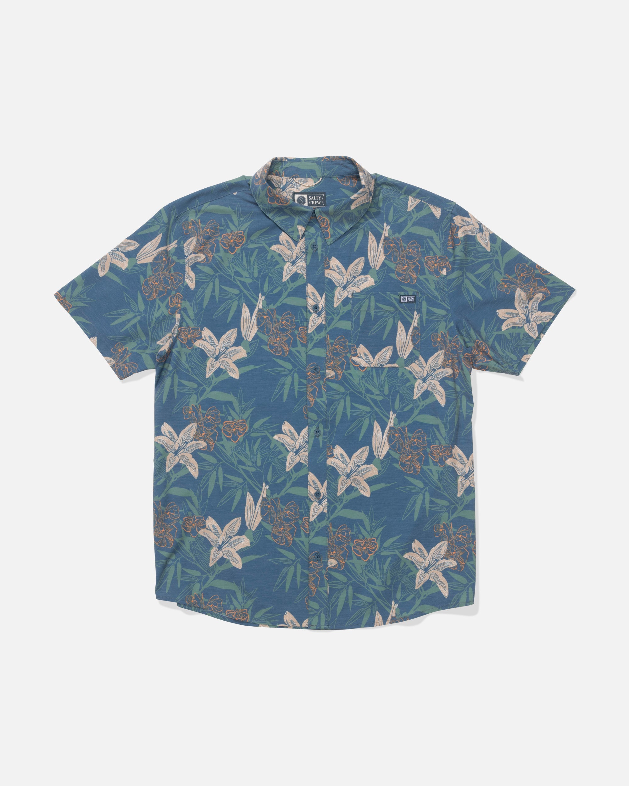 Salty Crew Drifter UV Button Shirt - 88 Gear