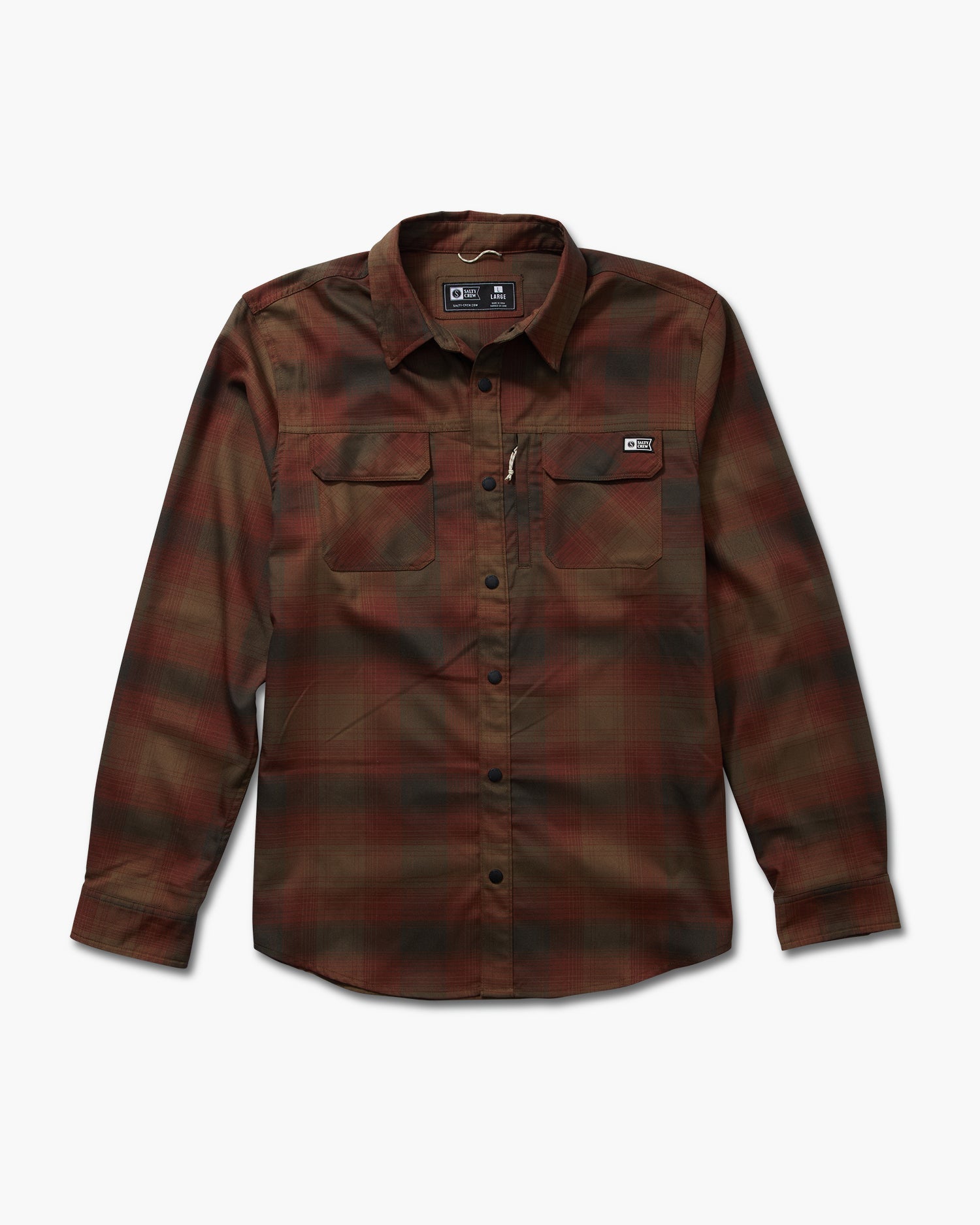 Salty Crew Fathom Tech Flannel - 88 Gear