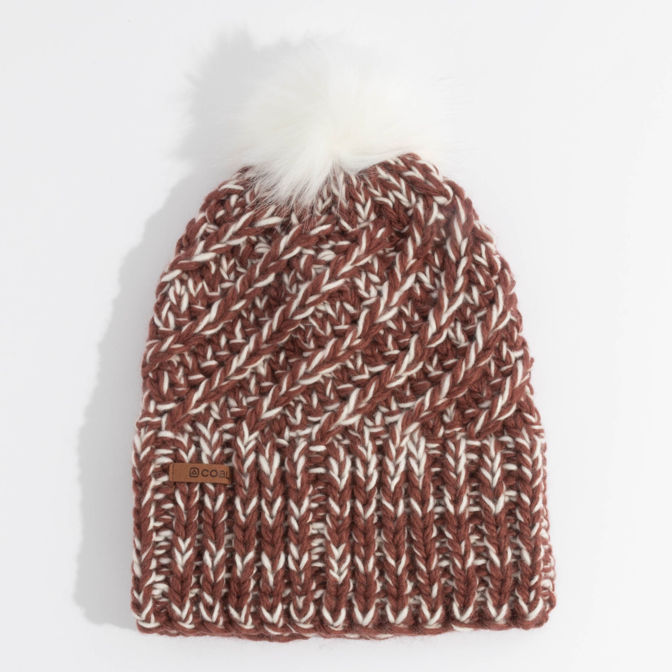 Coal The Maizy Knit Faux Fur Pom Womens Beanie - 88 Gear