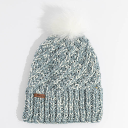 Coal The Maizy Knit Faux Fur Pom Womens Beanie - 88 Gear