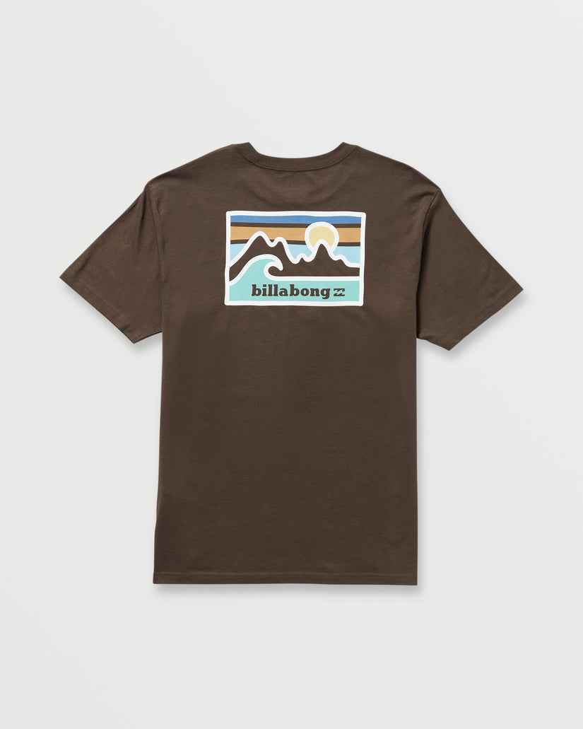 Billabong Range A-DIV Organic Tee Shirt - 88 Gear