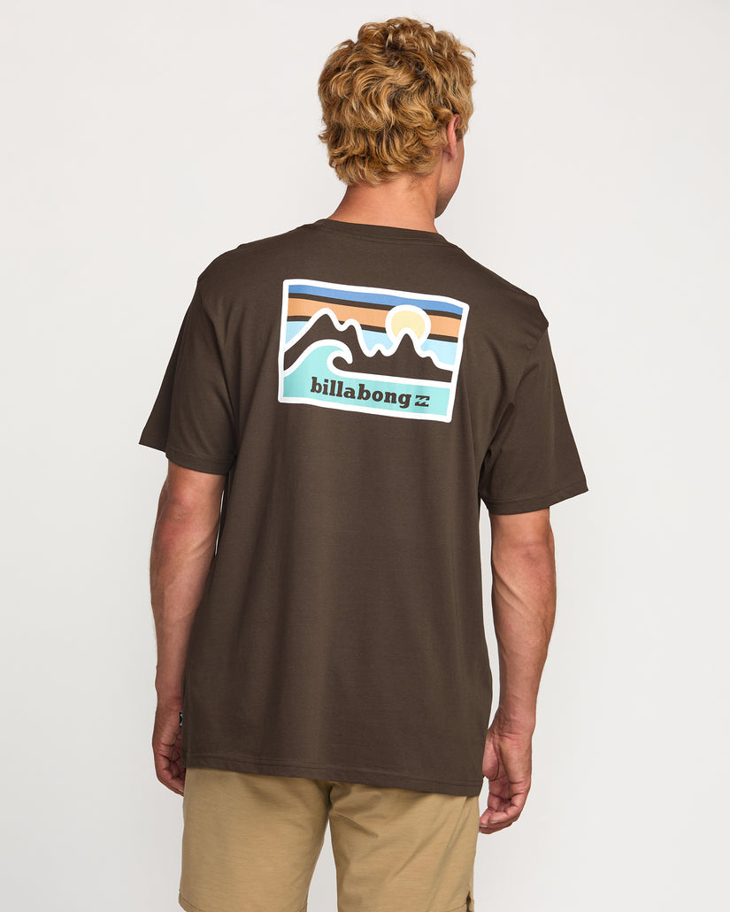 Billabong Range A-DIV Organic Tee Shirt - 88 Gear
