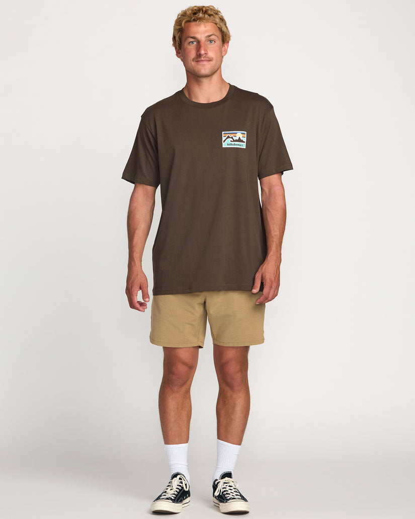 Billabong Range A-DIV Organic Tee Shirt - 88 Gear