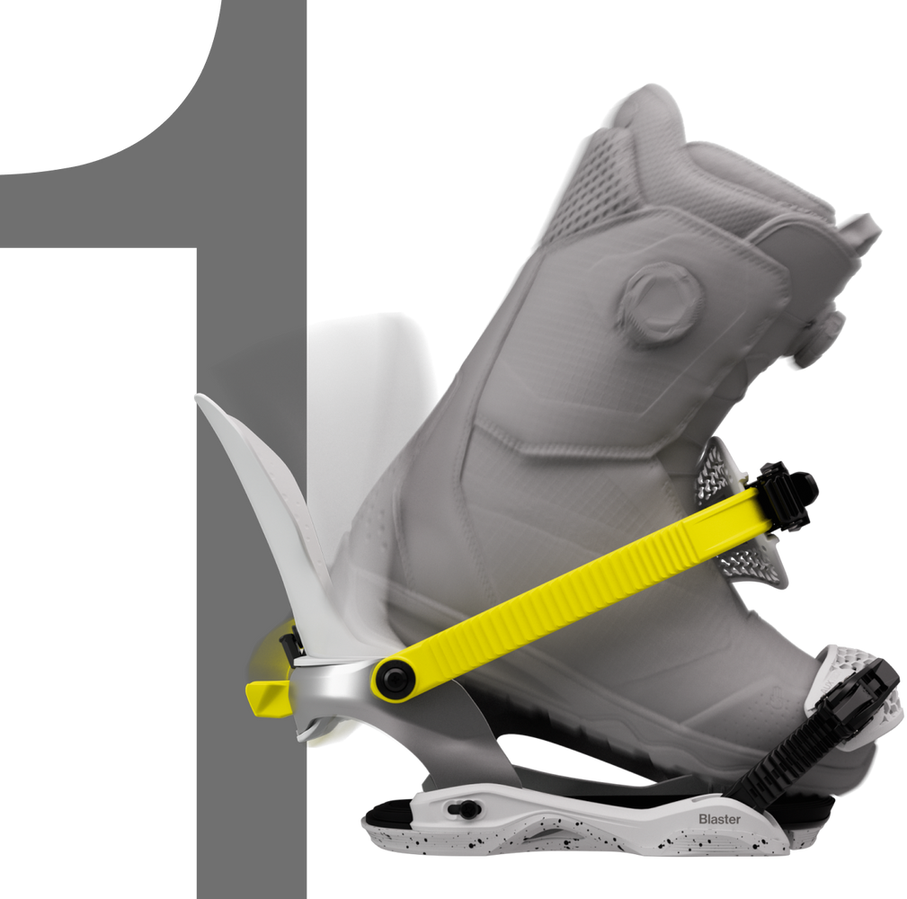Bataleon Blaster AsymWrap™ FASE® Snowboard Bindings 2026 - 88 Gear