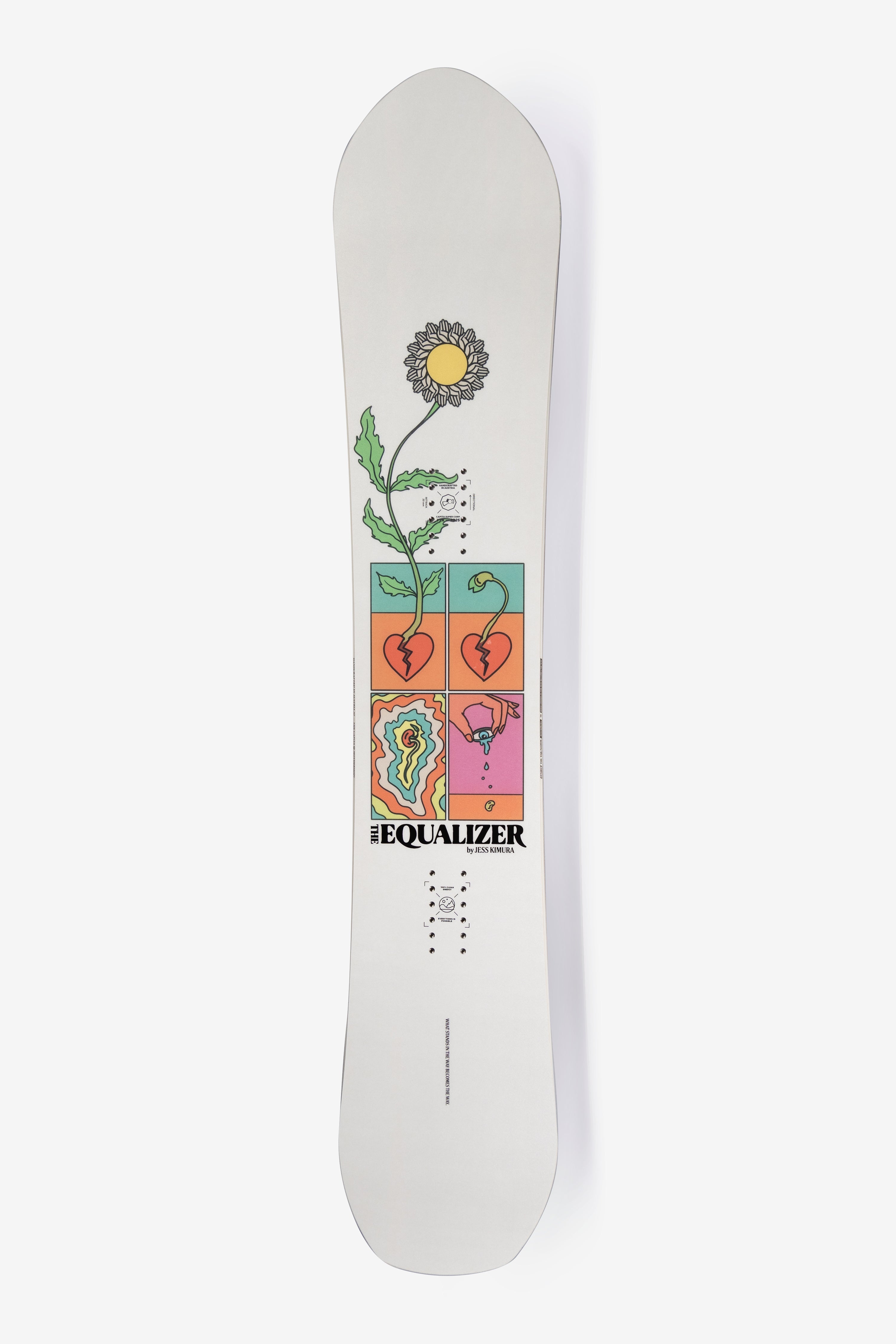 Capita The Equalizer Snowboard By Jess Kimura 2026 - 88 Gear