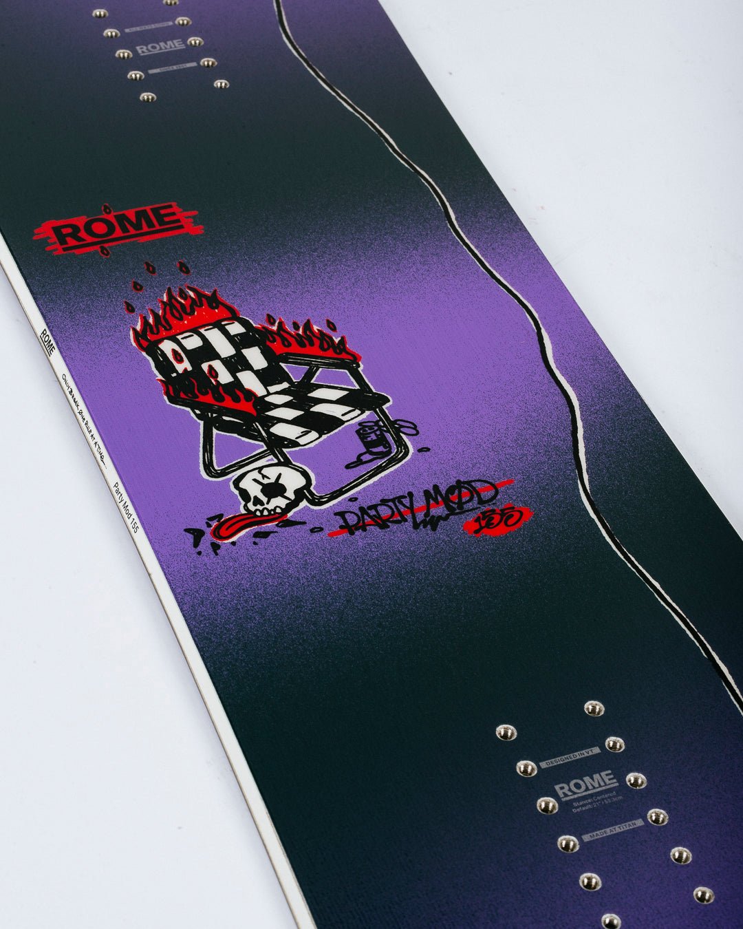 Rome Party Mod Snowboard 2026 - 88 Gear