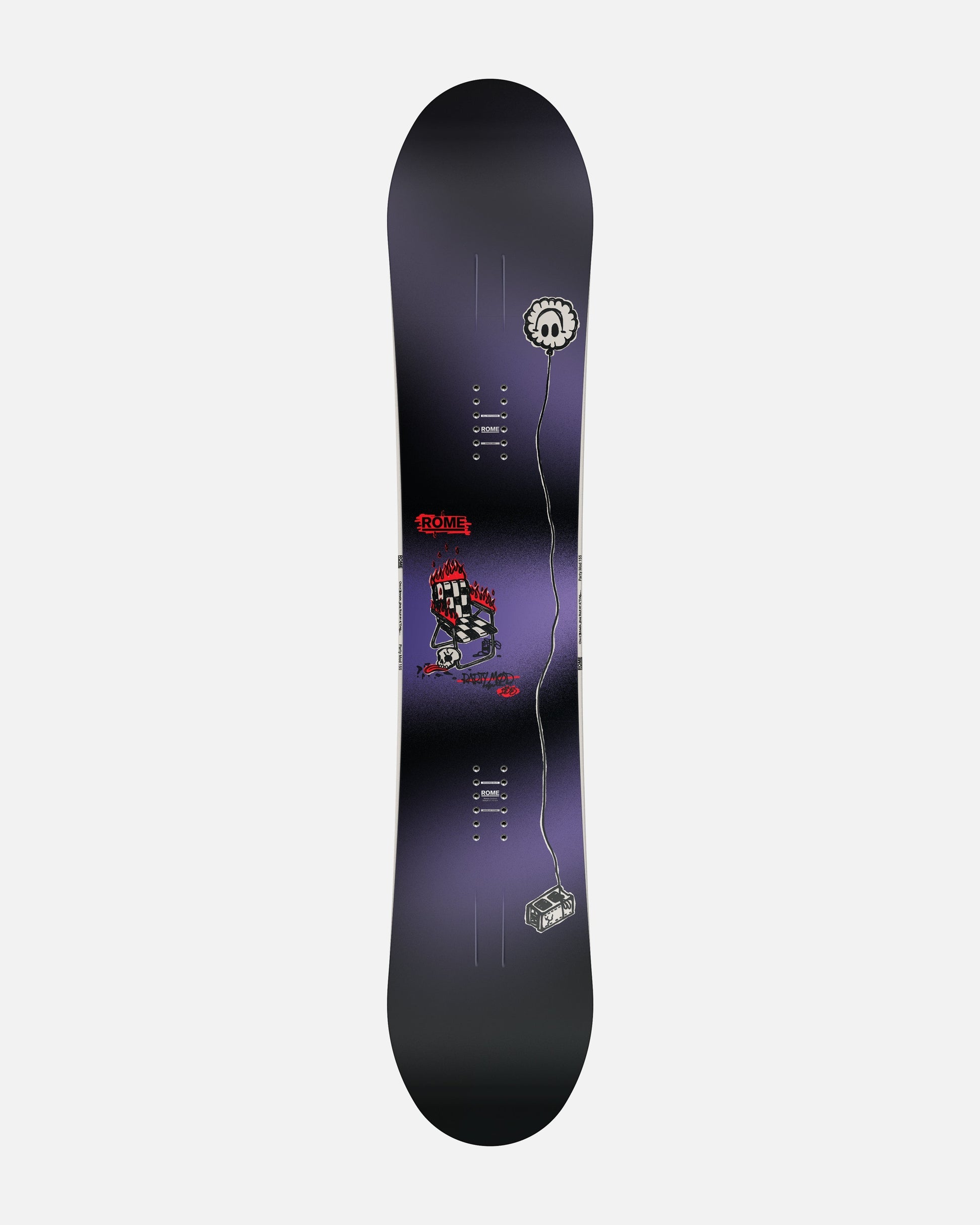 Rome Party Mod Snowboard 2026 - 88 Gear