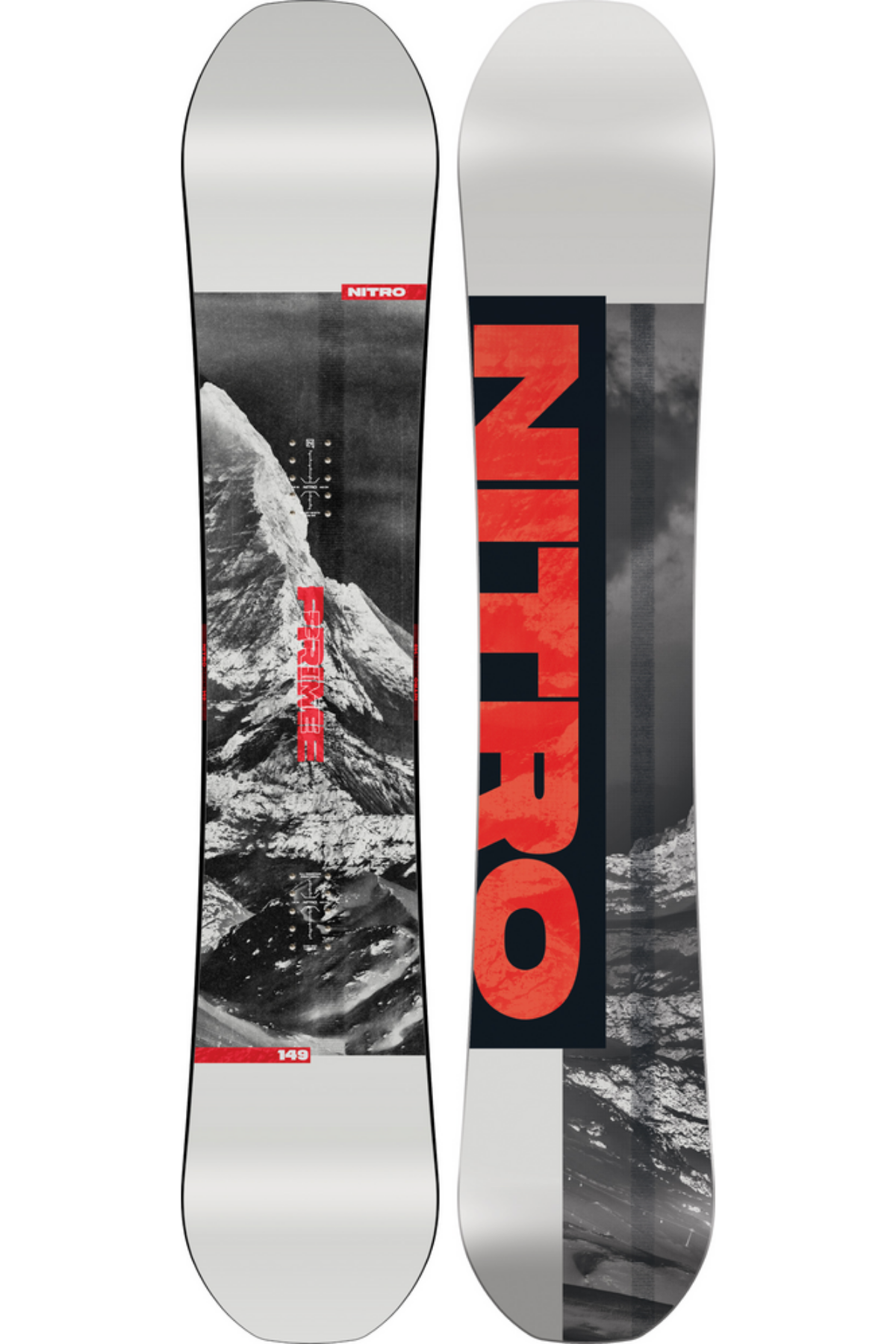 Nitro Prime Raw Snowboard & Rambler Binding Package 2026 - 88 Gear
