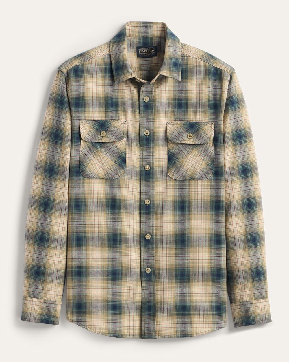 Pendleton Men's Plaid Beach Shack Cotton Shirt