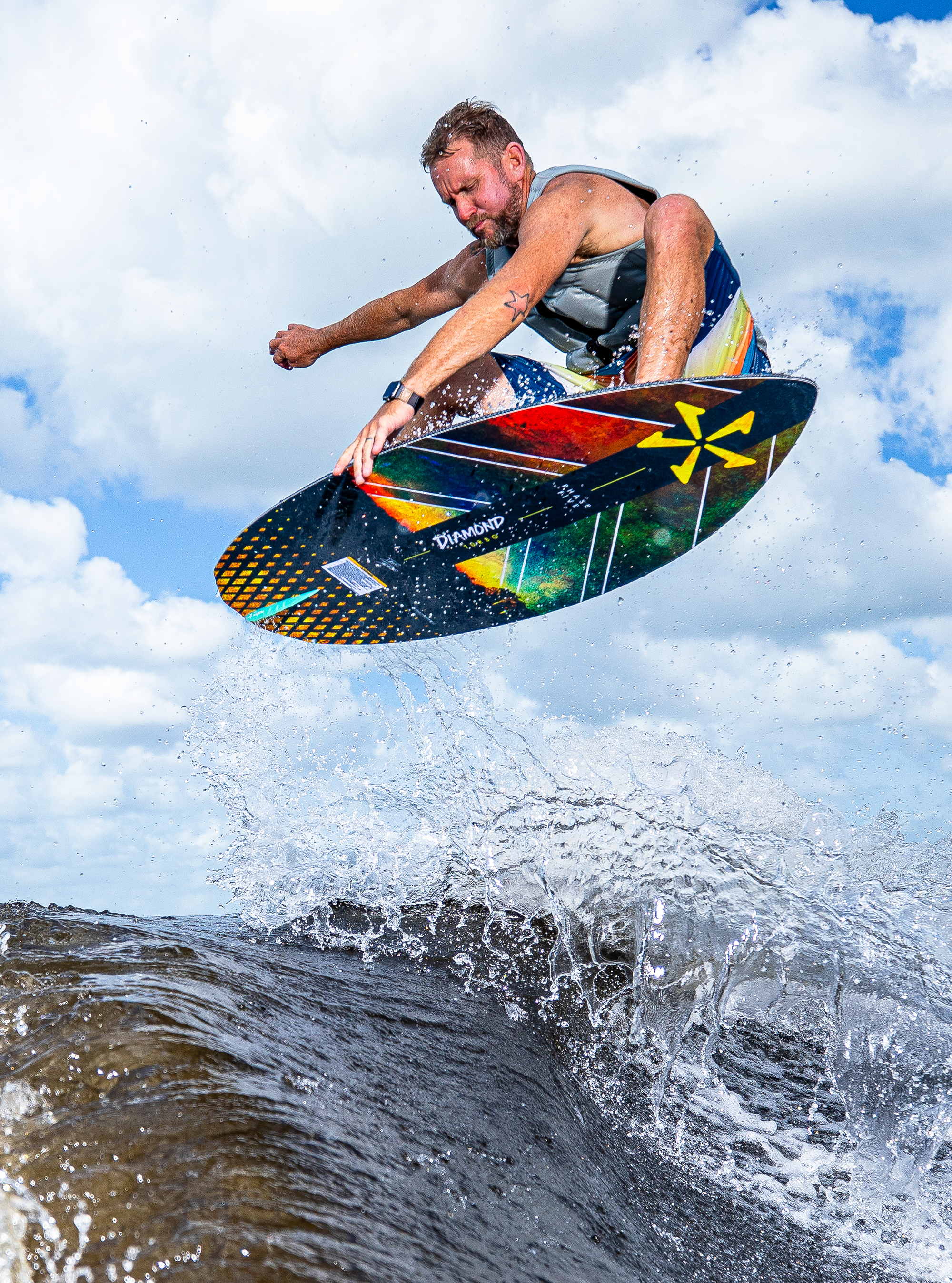 Phase Five Diamond Turbo Wakesurf Board 2025 - 88 Gear