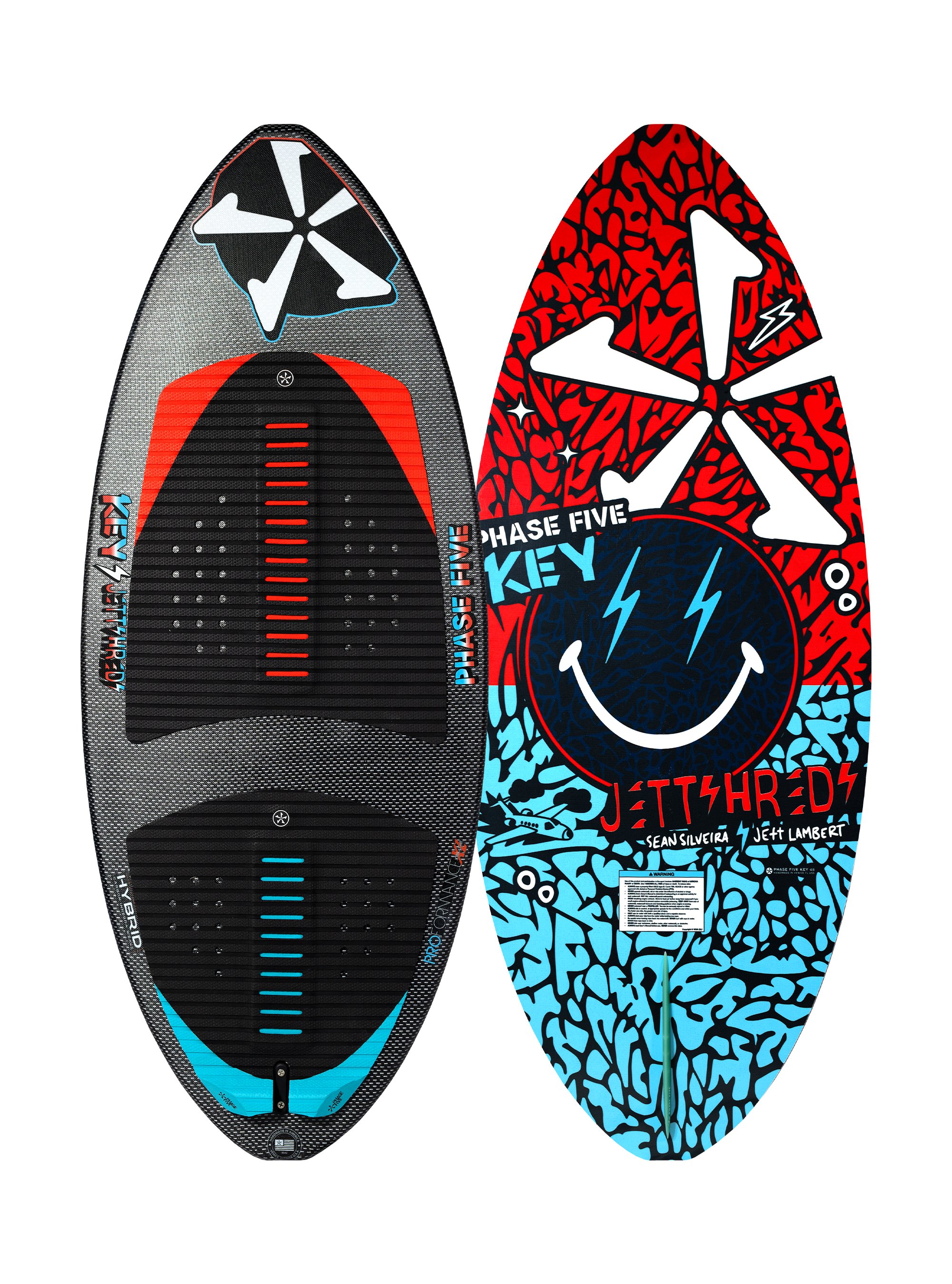 Phase Five Key Jett Shreds Wakesurf Board 2025 - 88 Gear
