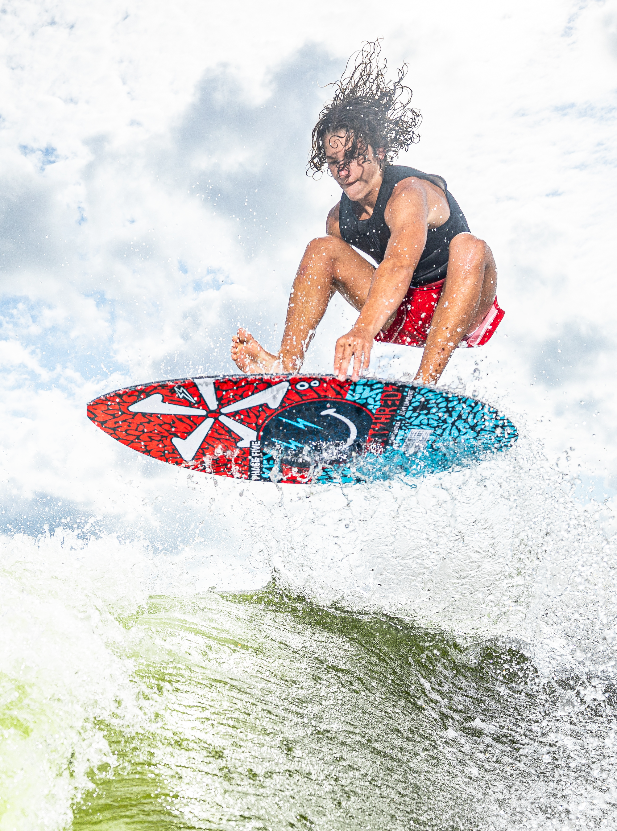 Phase Five Key Jett Shreds Wakesurf Board 2025 - 88 Gear