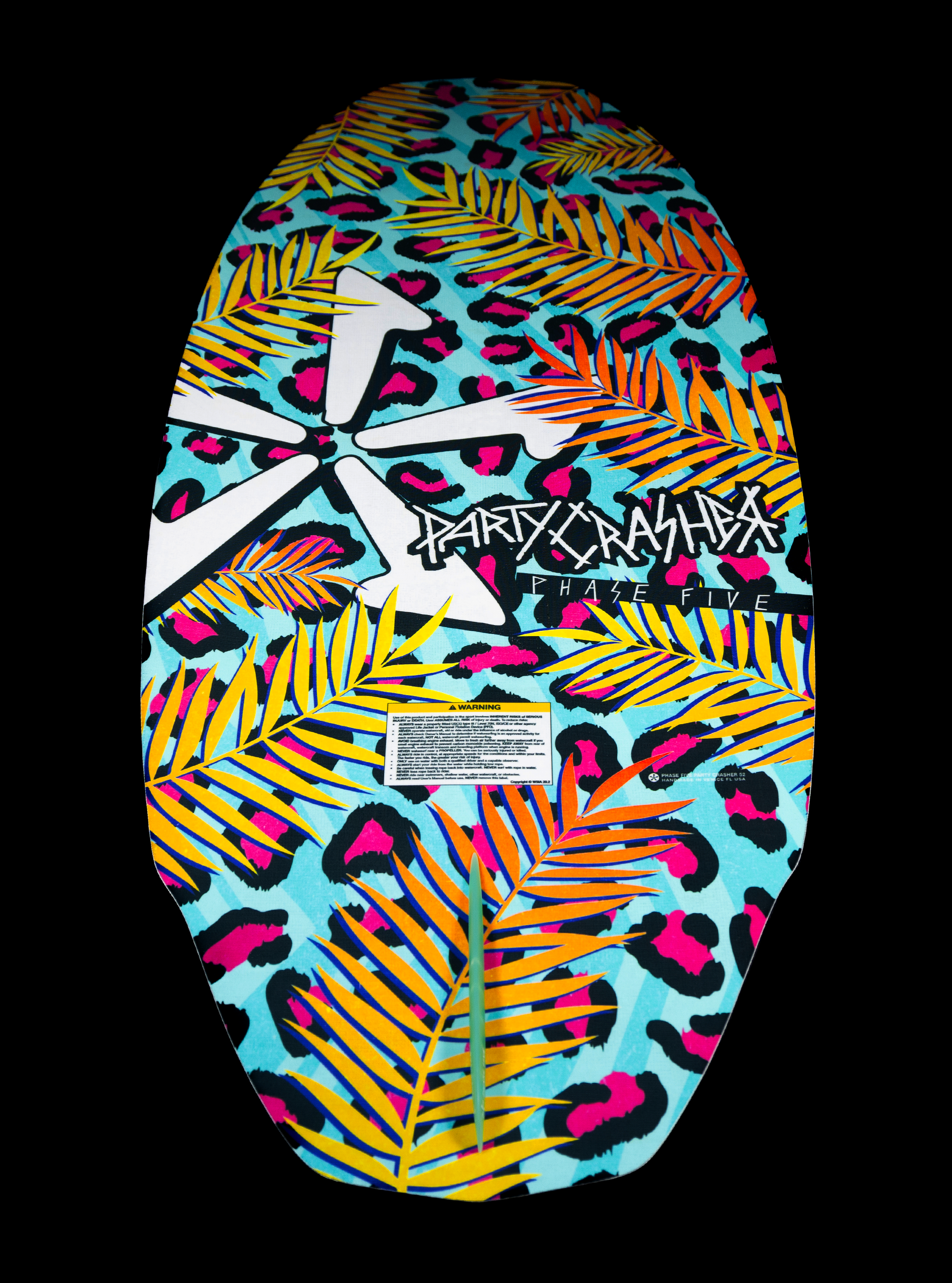 Phase Five Party Crasher Wakesurf Board 2025 - 88 Gear