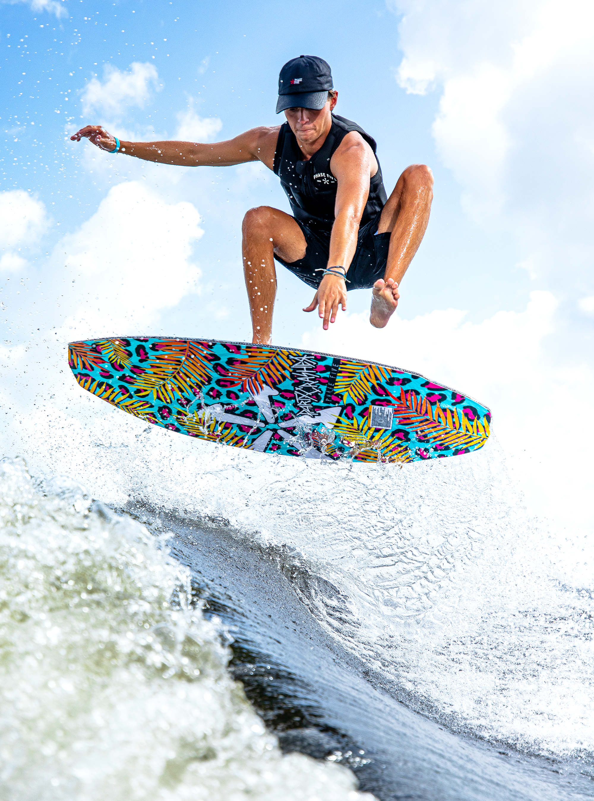 Phase Five Party Crasher Wakesurf Board 2025 - 88 Gear