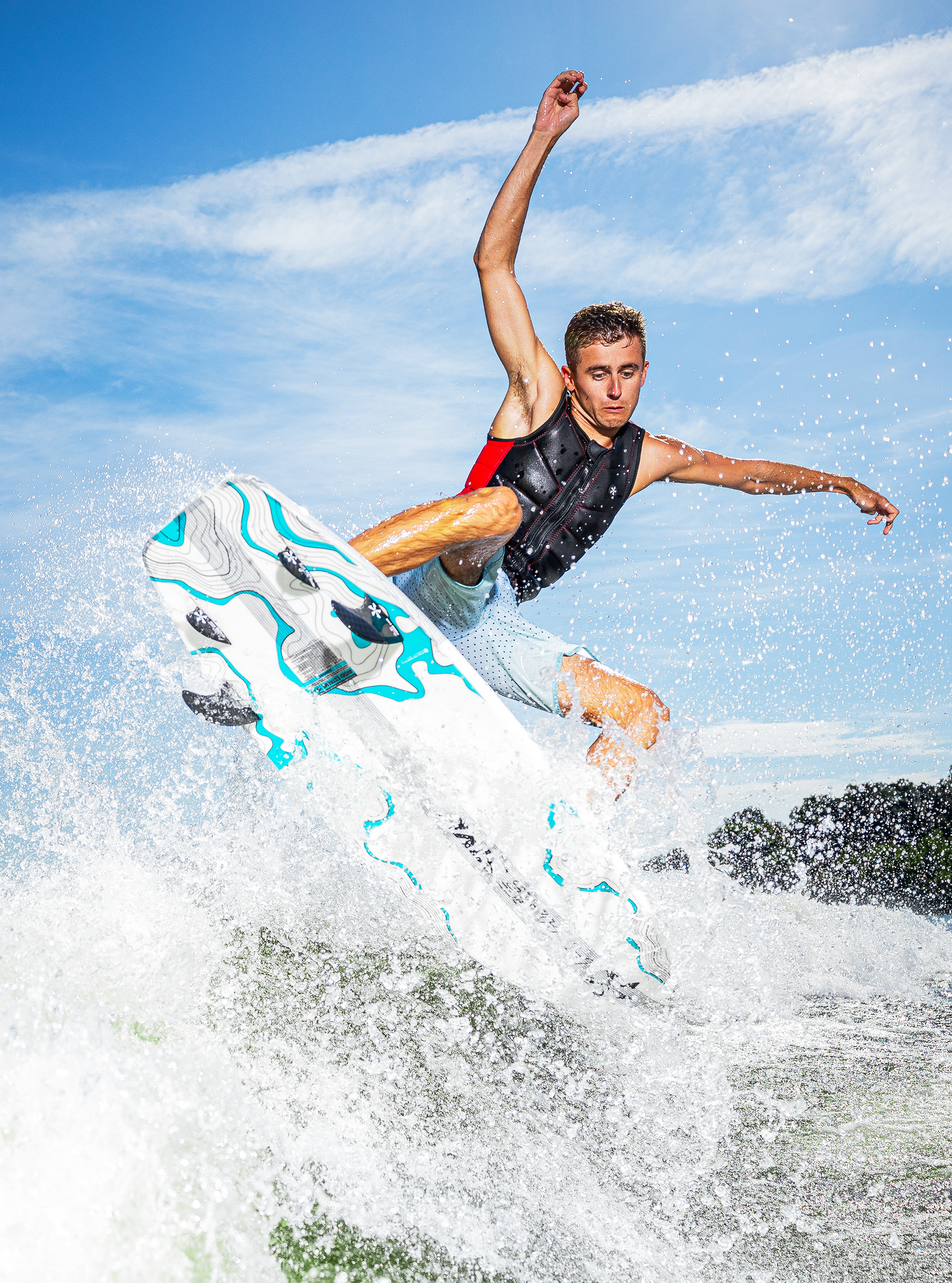 Phase Five Phantom Wakesurf Board 2025 - 88 Gear