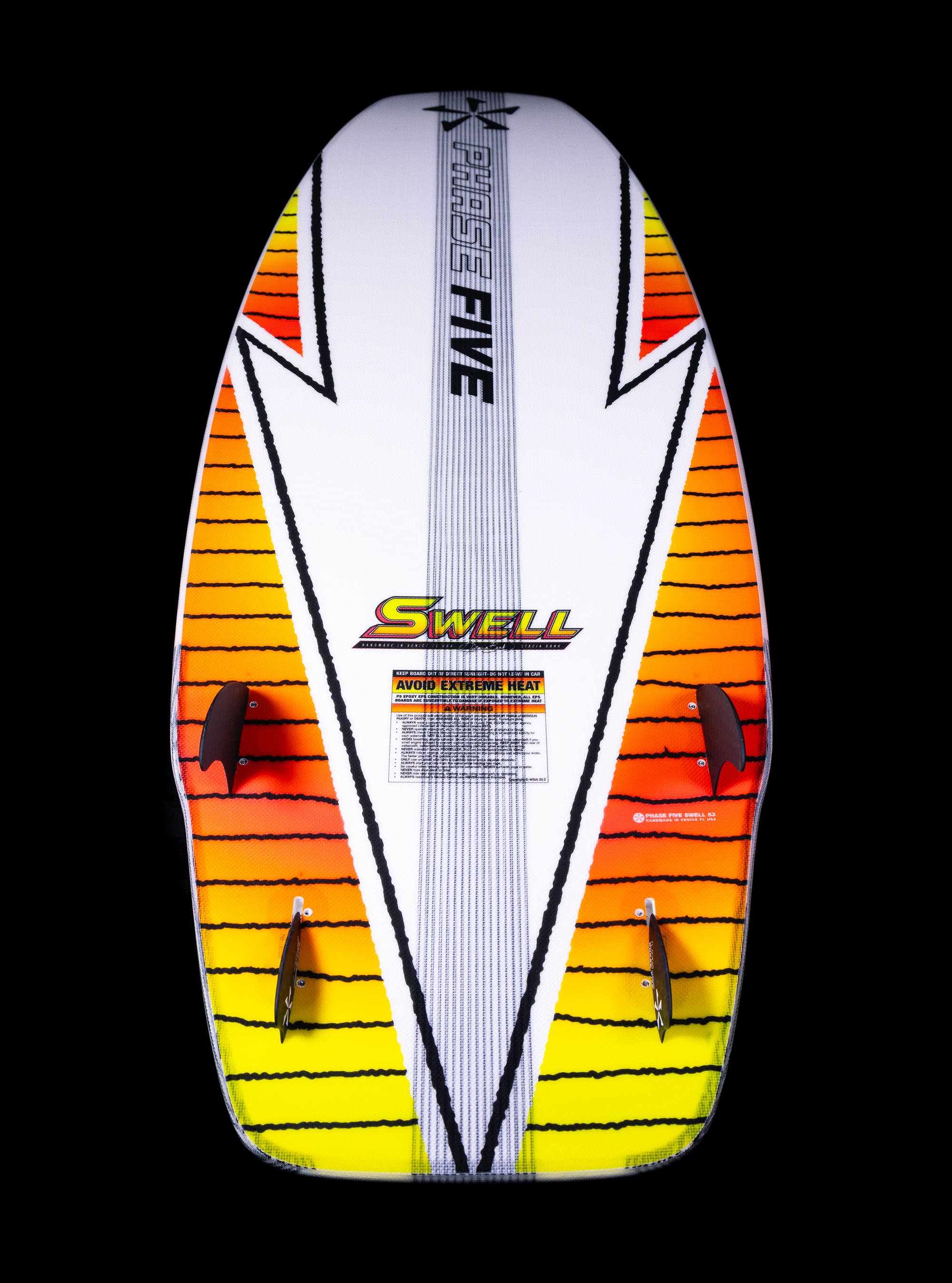 Phase 5 Swell Surf Style Board 2025 - 88 Gear