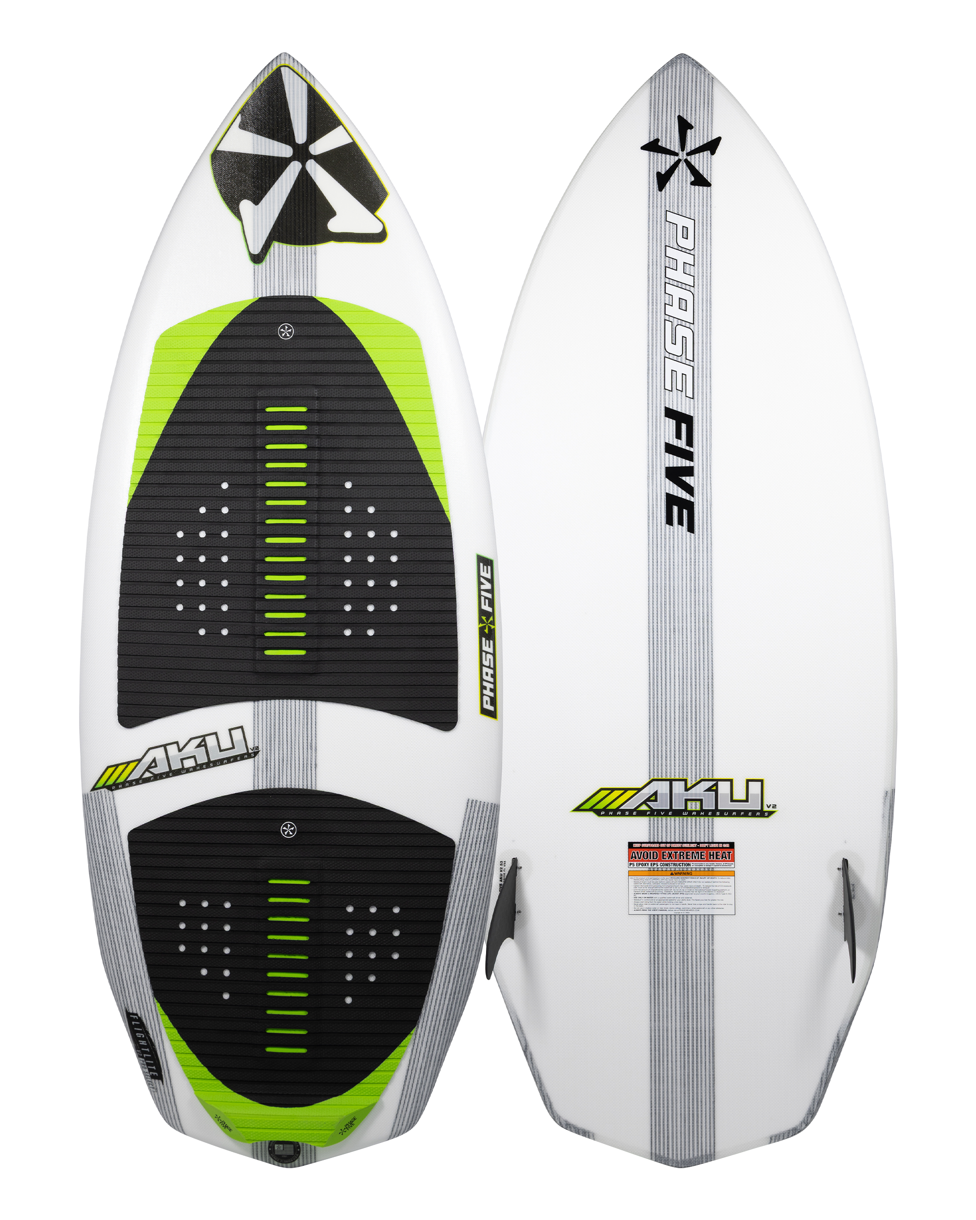 Phase Five Aku V2 Wakesurf Board 2026 - 88 Gear