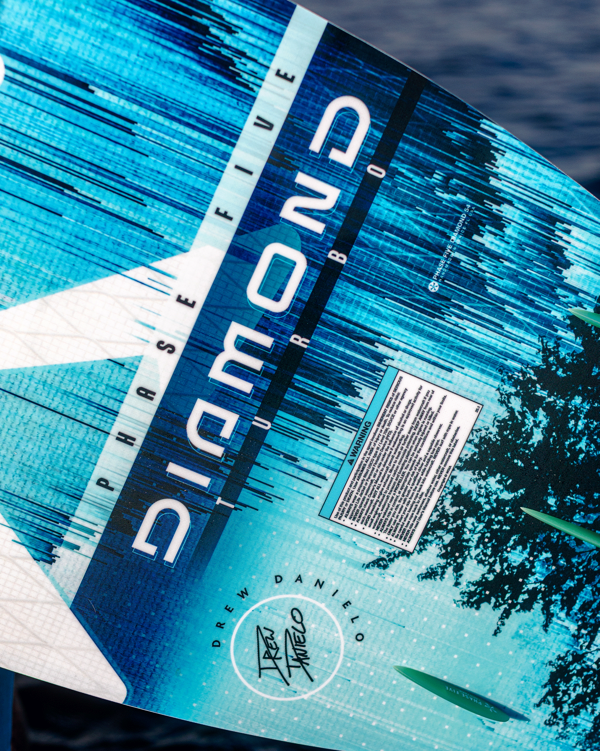 2026 Phase Five Diamond Turbo Wakesurf Board - 88 Gear