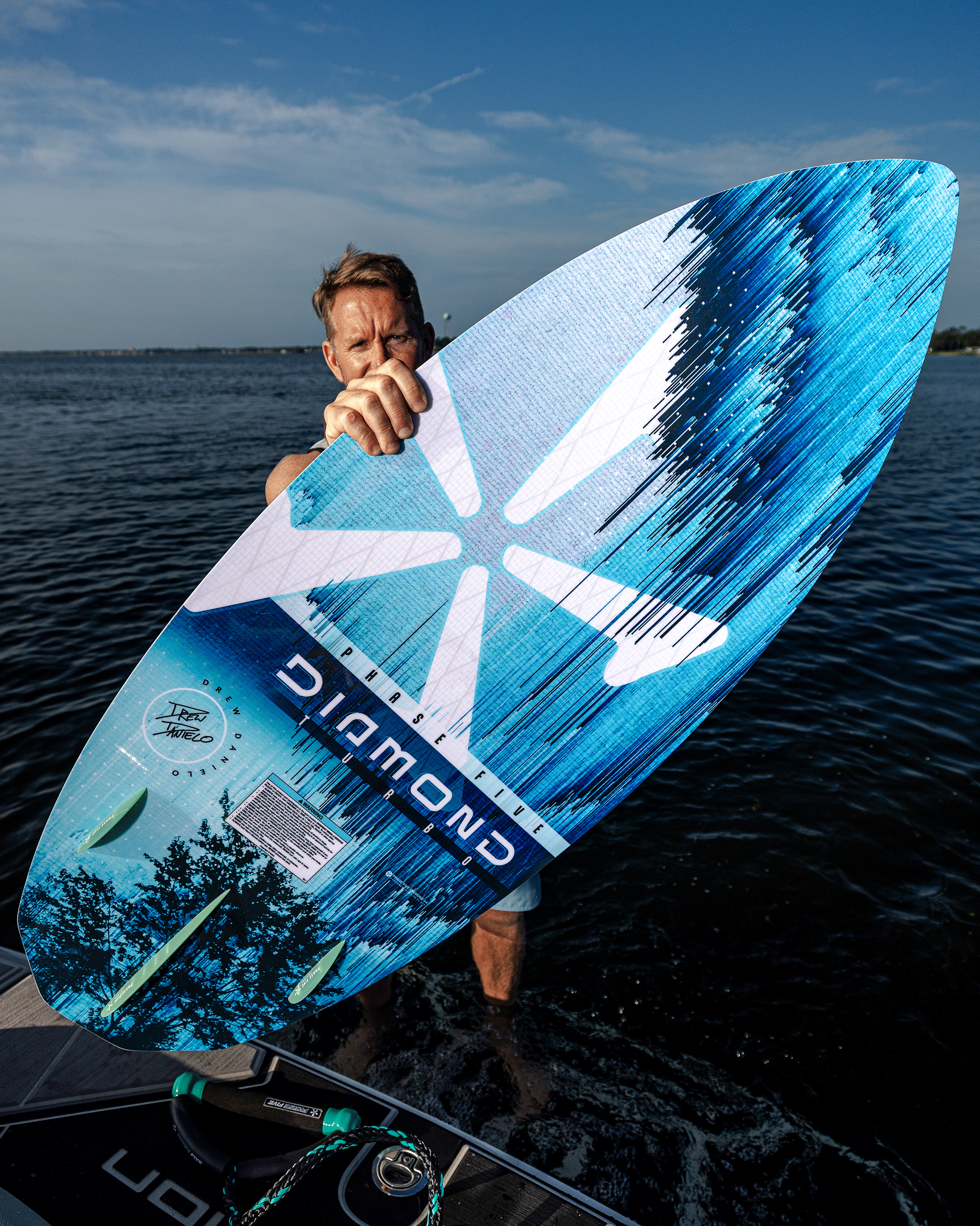 2026 Phase Five Diamond Turbo Wakesurf Board - 88 Gear