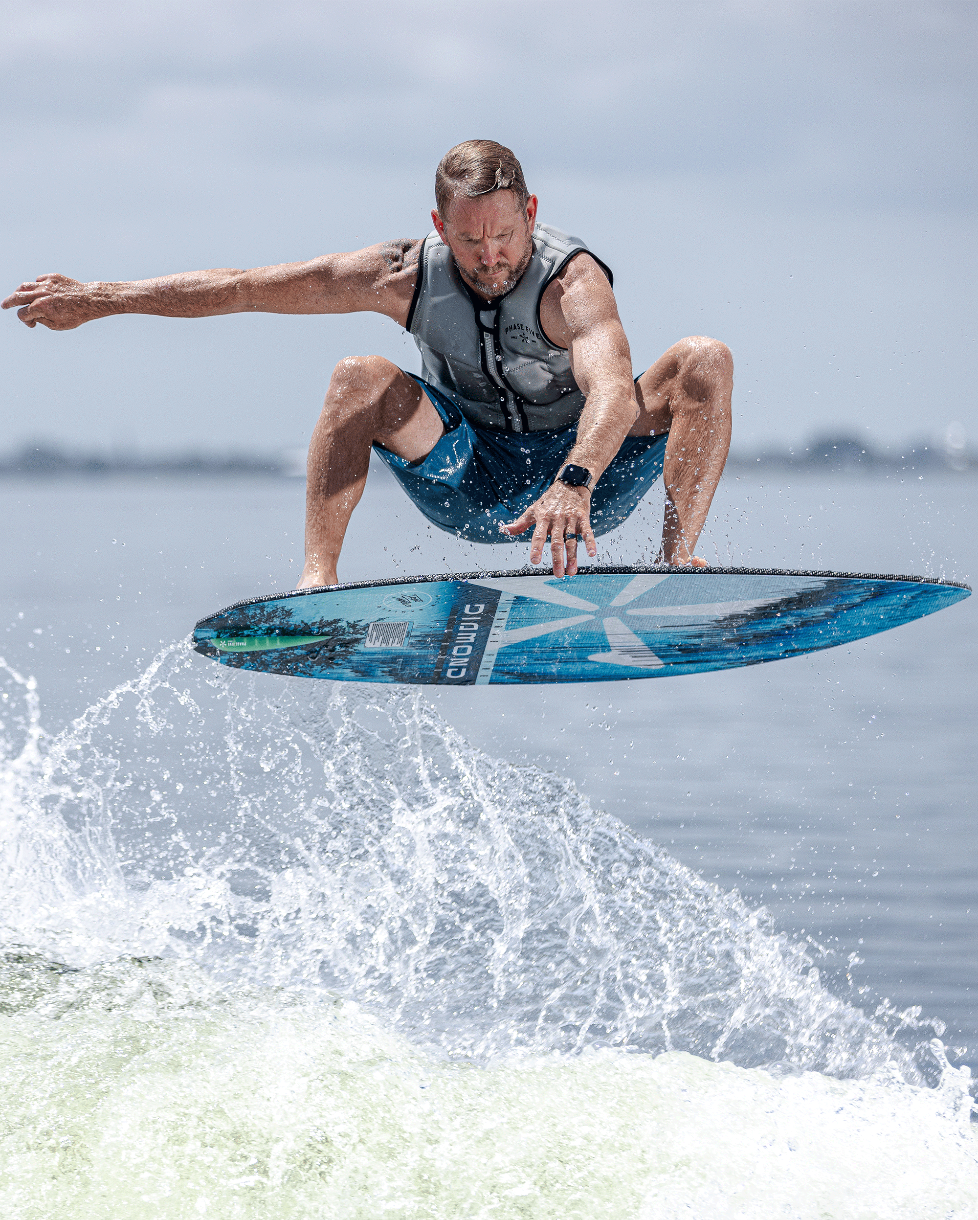 2026 Phase Five Diamond Turbo Wakesurf Board - 88 Gear