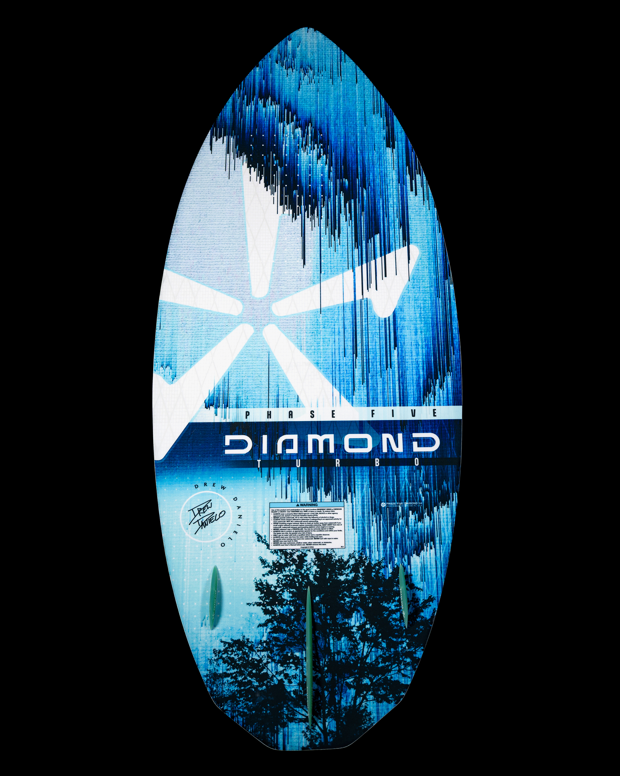 2026 Phase Five Diamond Turbo Wakesurf Board - 88 Gear