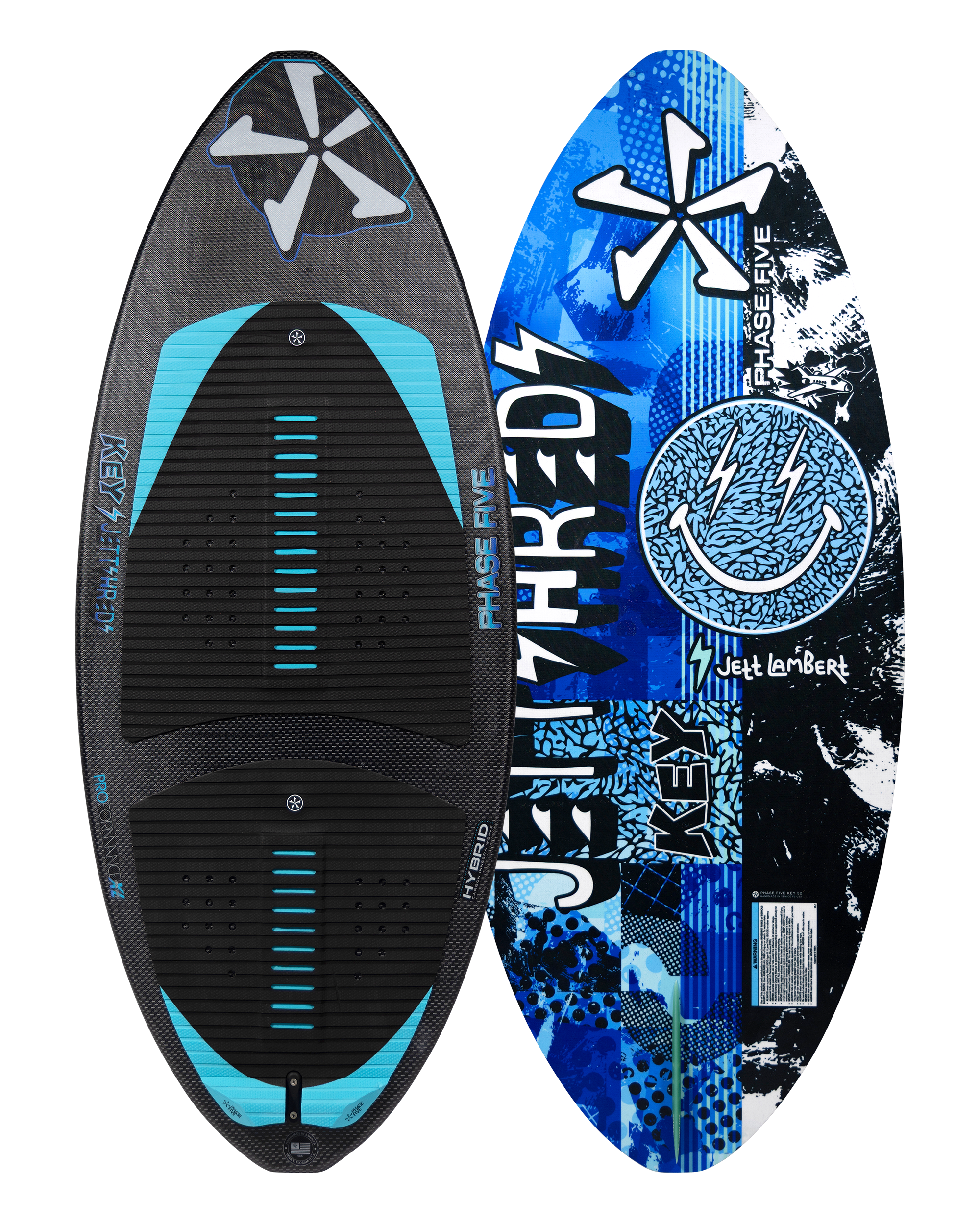 Phase Five Key Jett Shreds Wakesurf Board 2026 - 88 Gear