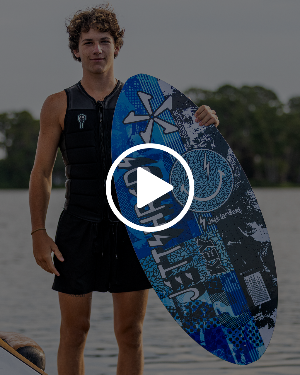Phase Five Key Jett Shreds Wakesurf Board 2026 - 88 Gear