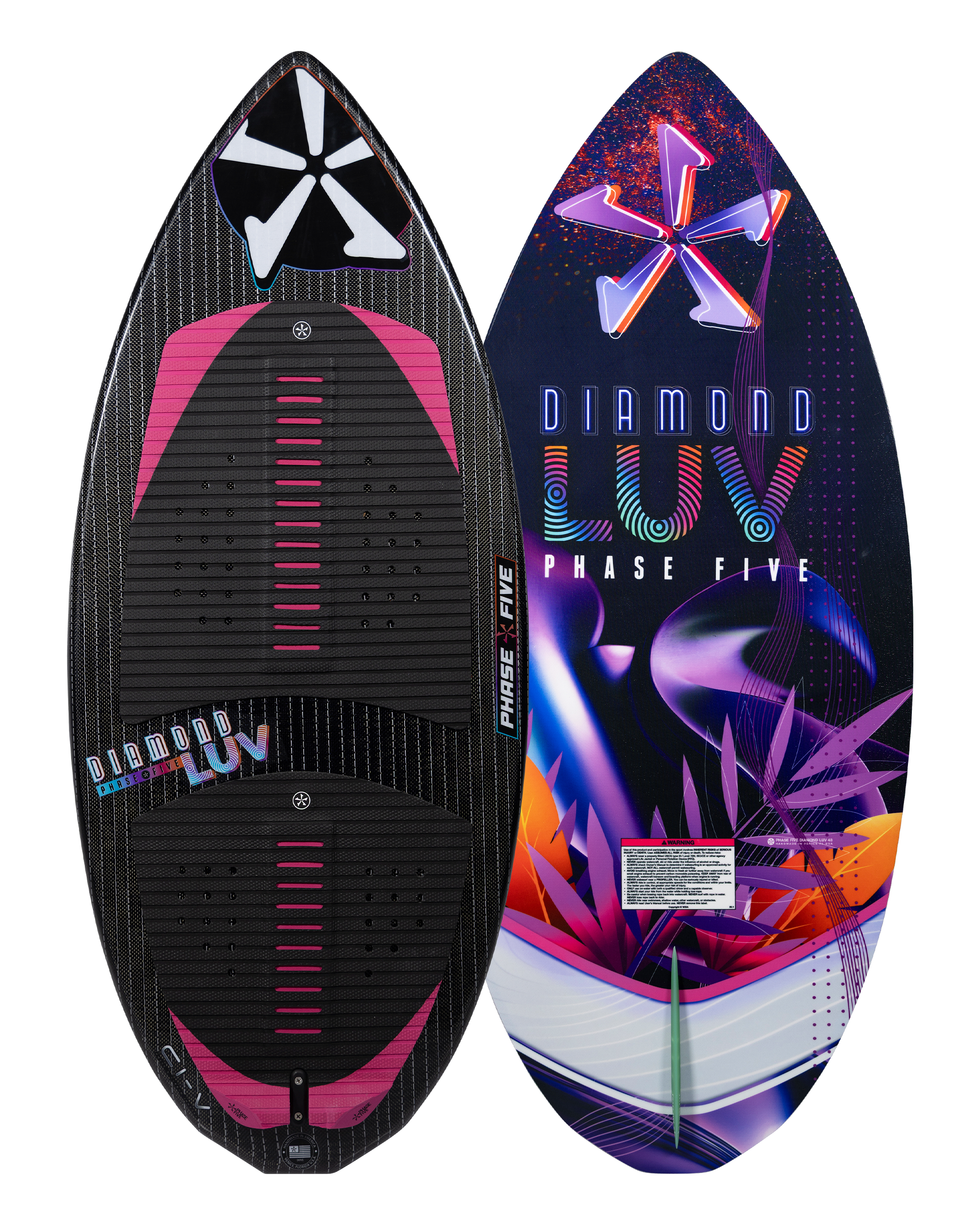 Phase Five Diamond Luv Wakesurf Board 2026 - 88 Gear