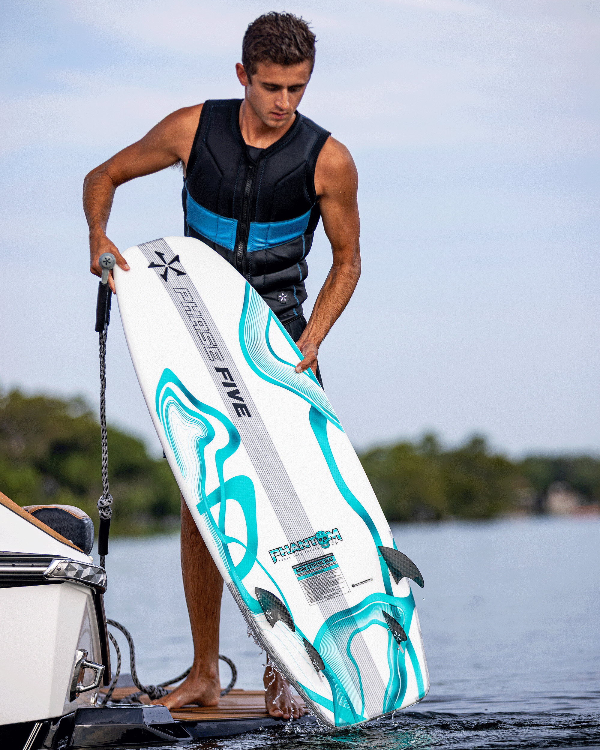 Phase Five Phantom Wakesurf Board 2026 - 88 Gear