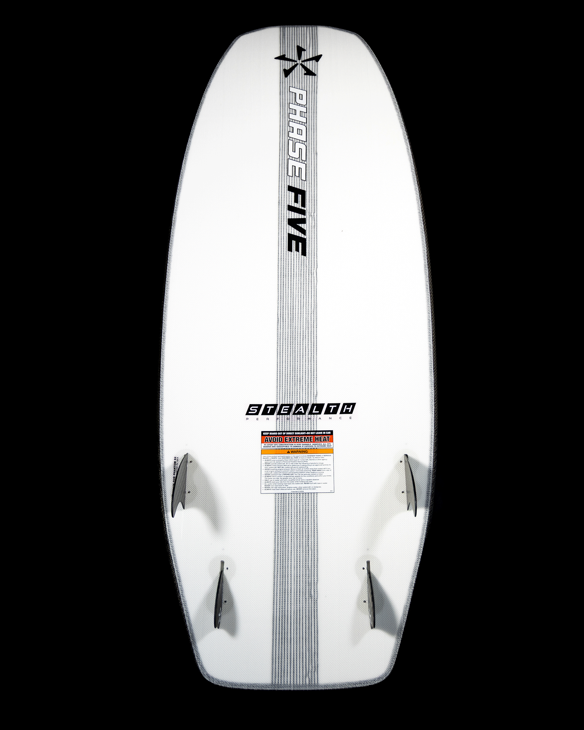 Phase Five Phantom Stealth Wakesurf Board 2026 - 88 Gear