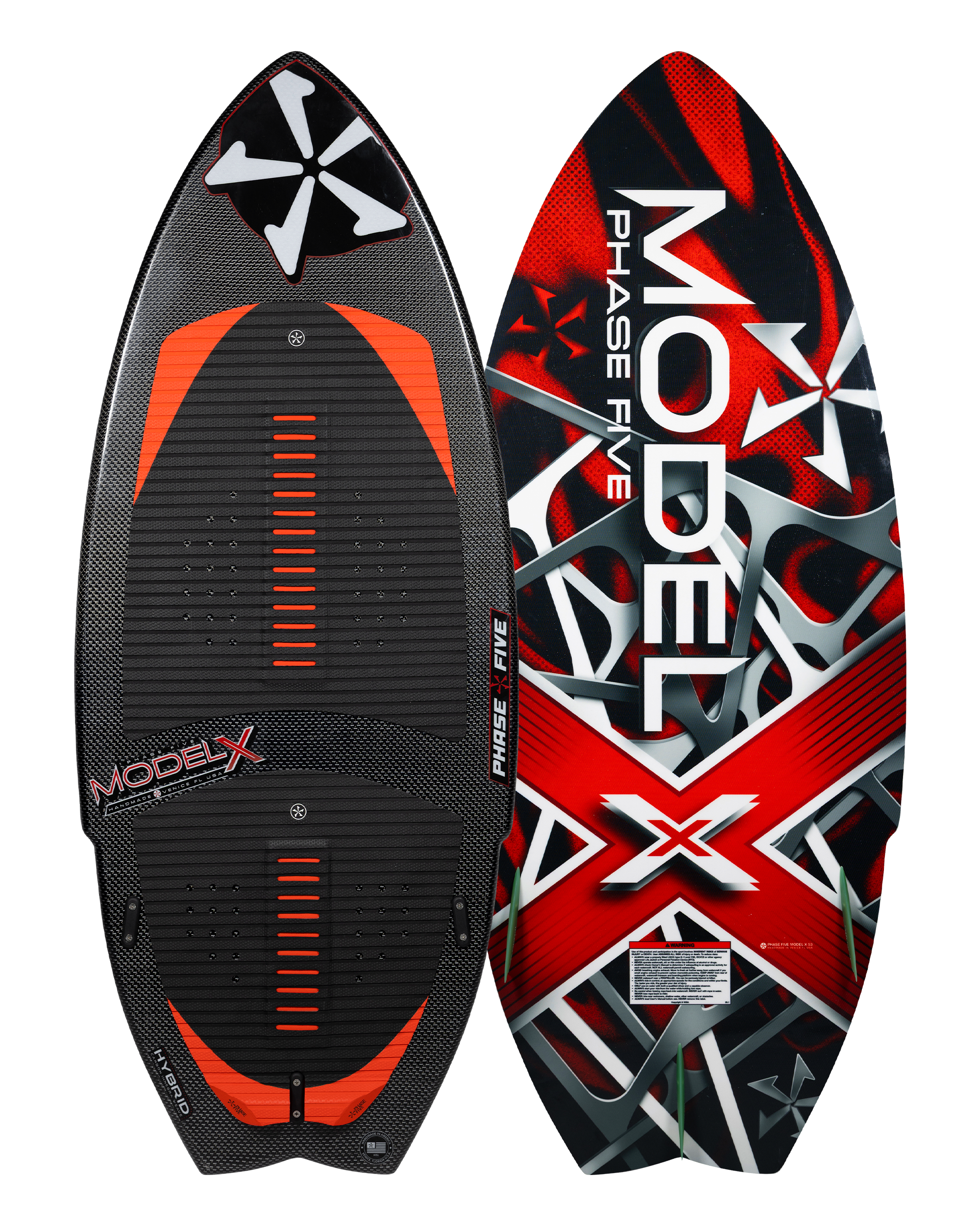 Phase Five Model X Wakesurf Board 2026 - 88 Gear