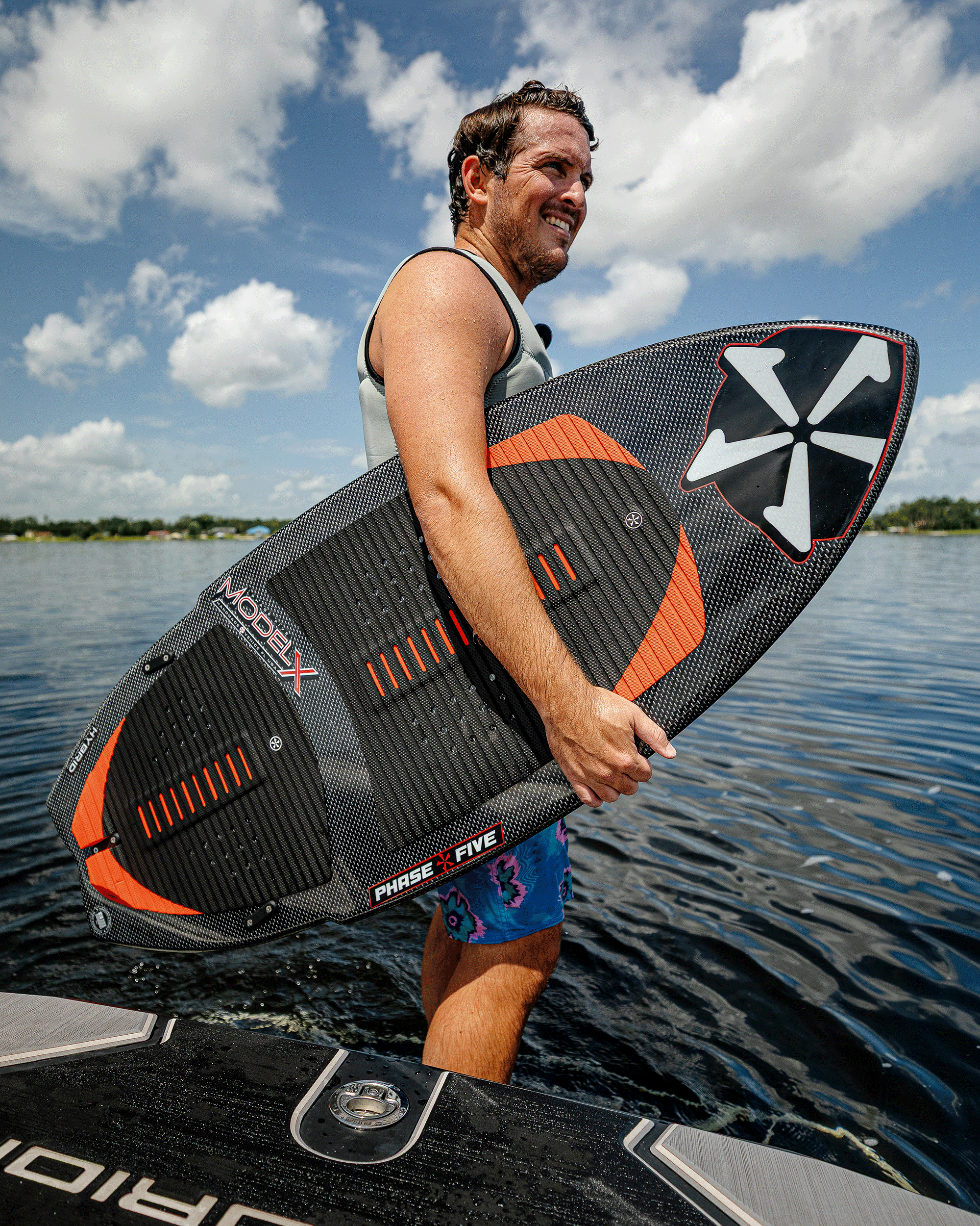 Phase Five Model X Wakesurf Board 2026 - 88 Gear