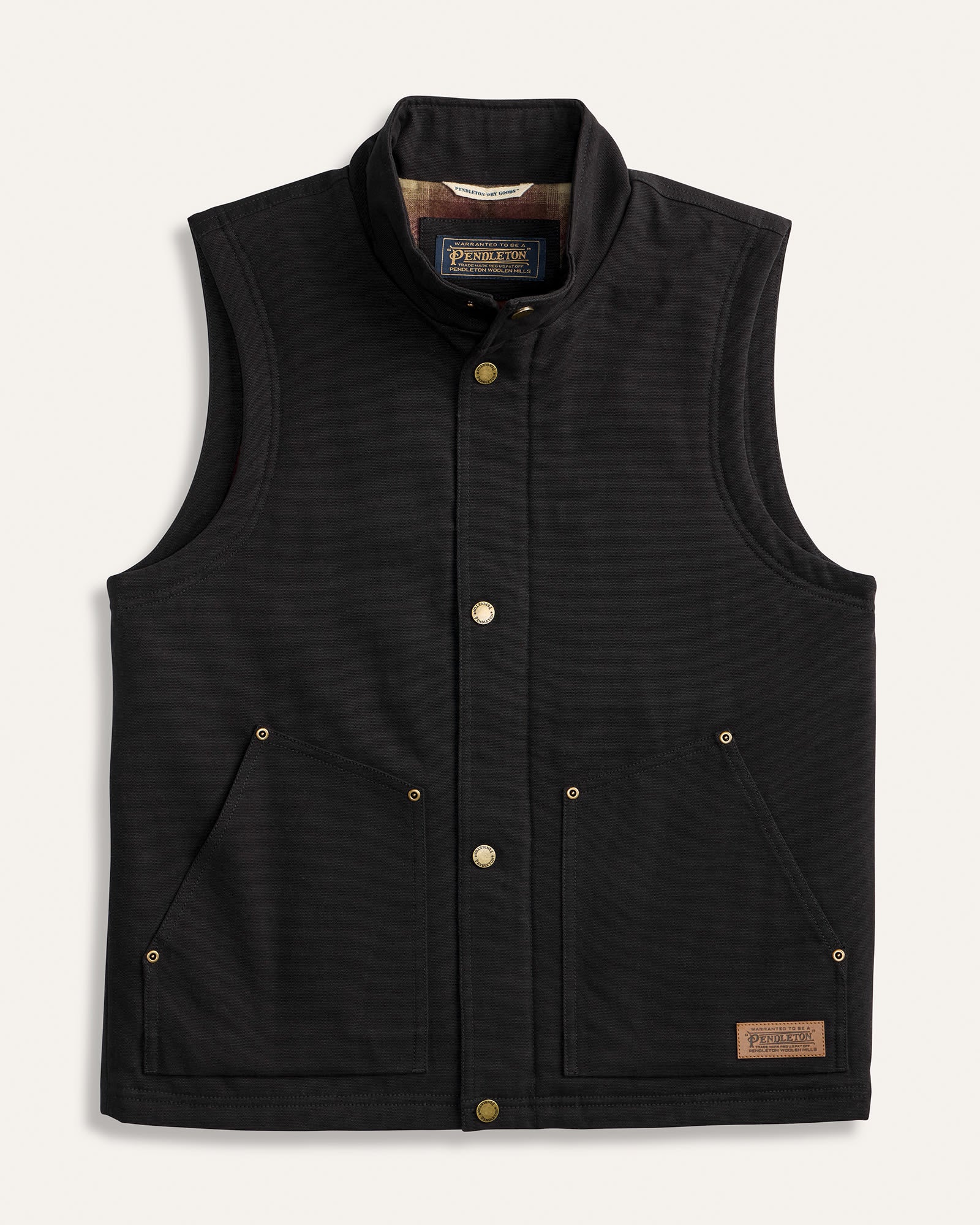 Pendleton Men's Pine Grove Canvas Vest
