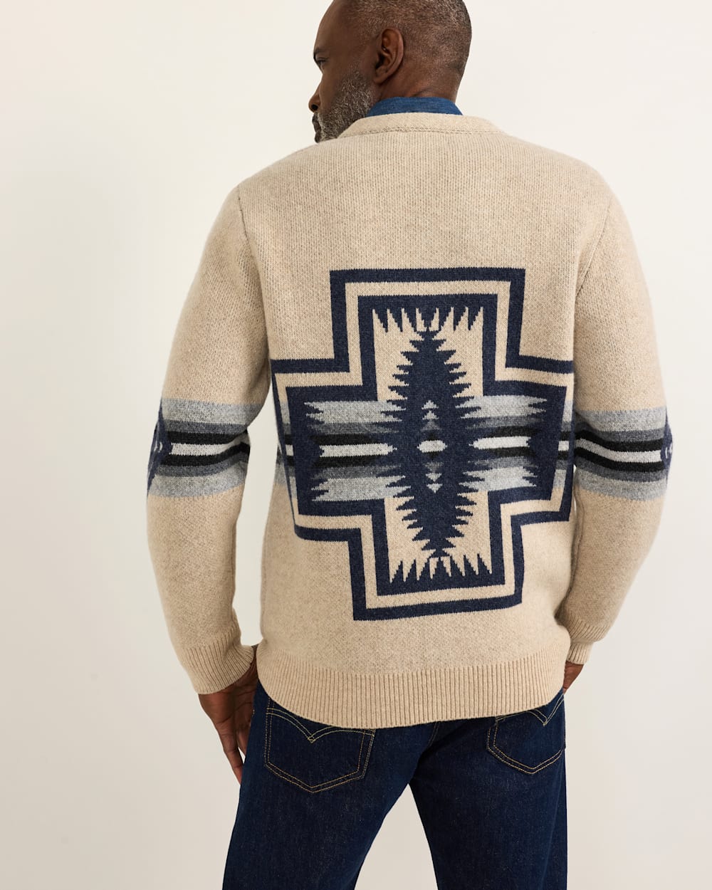 Pendleton Harding Lambswool Cardigan