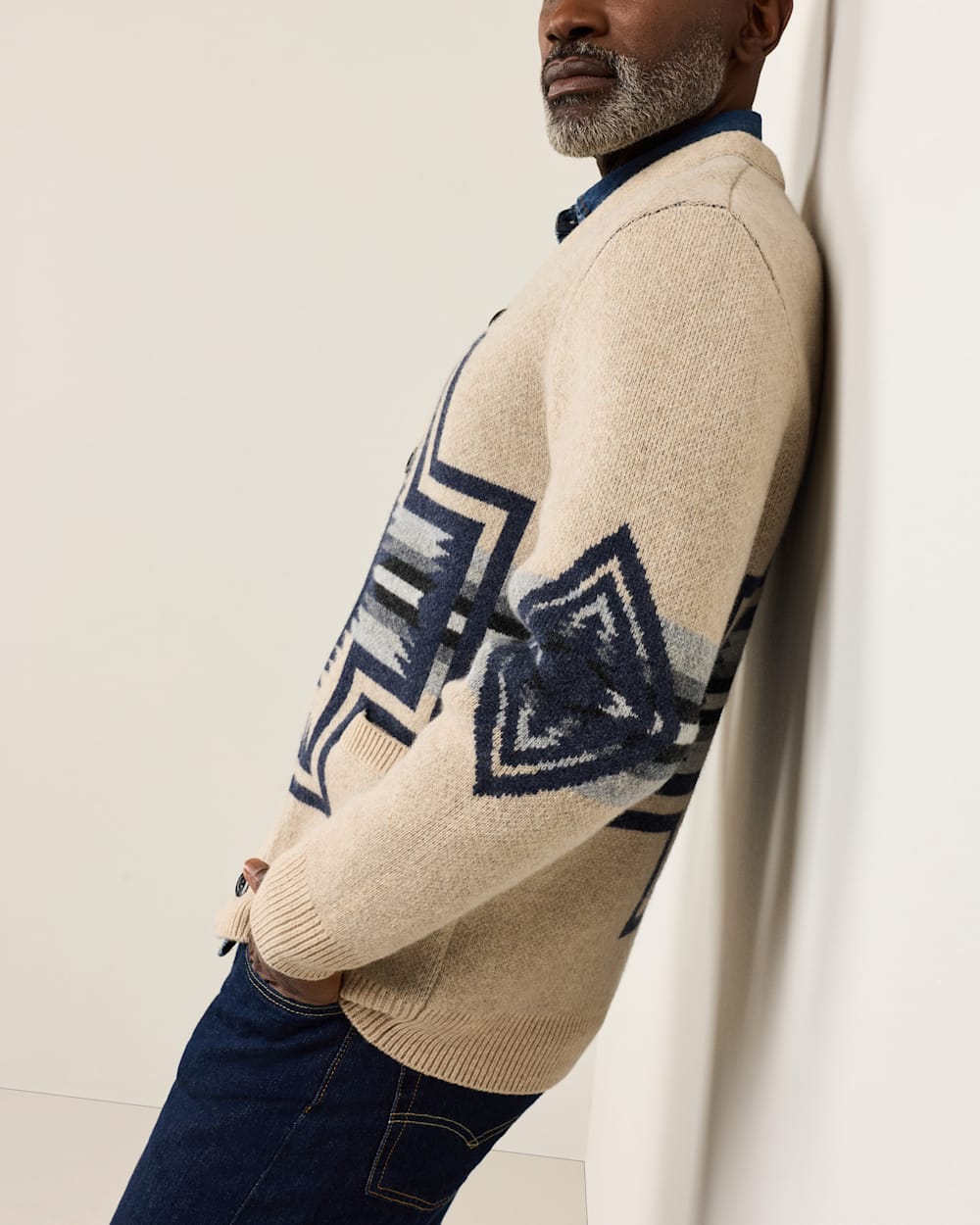 Pendleton Harding Lambswool Cardigan
