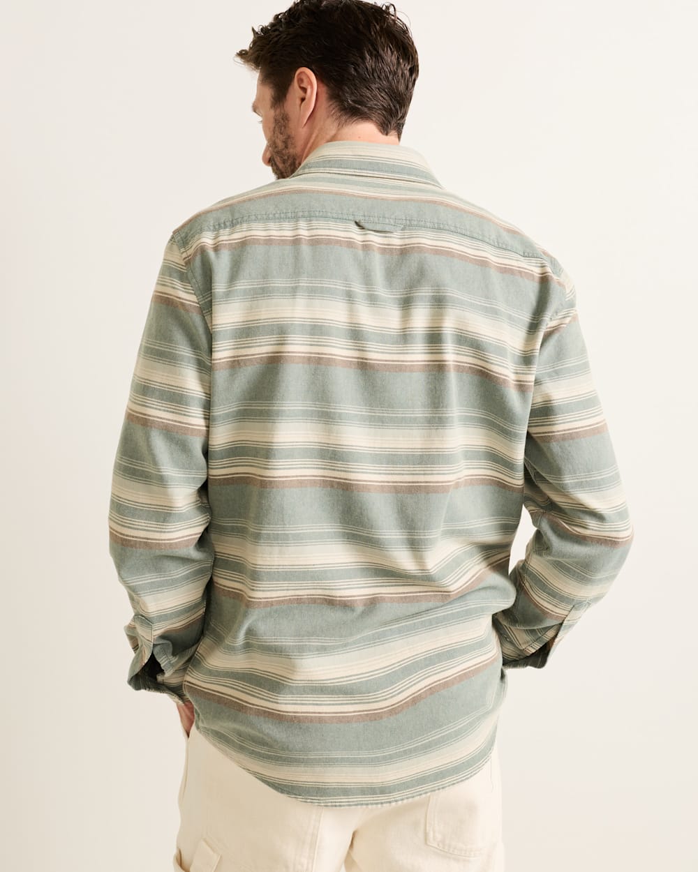 Pendleton Men's Stripe Beach Shack Cotton Shirt - 88 Gear