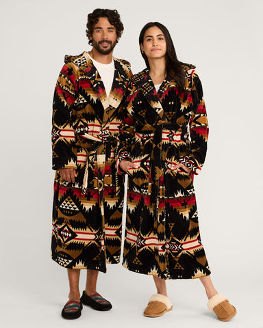 Pendleton Unisex Nehalem Cotton Velour Robe - 88 Gear
